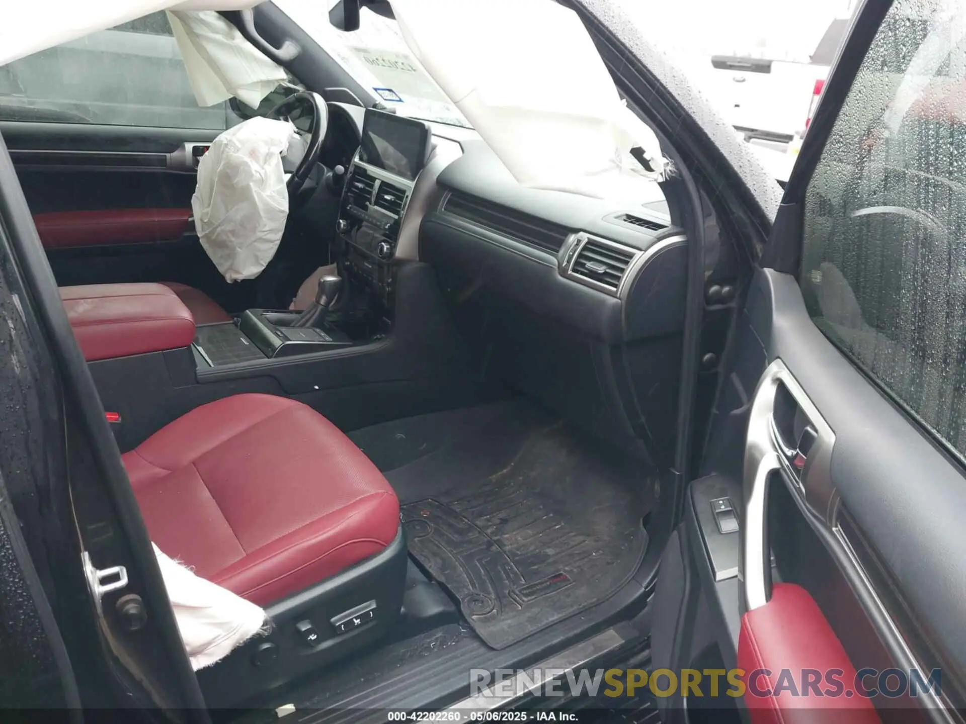5 fotografías del automóvil dañado JTJAM7BX4N5319498 LEXUS GX 460 2022