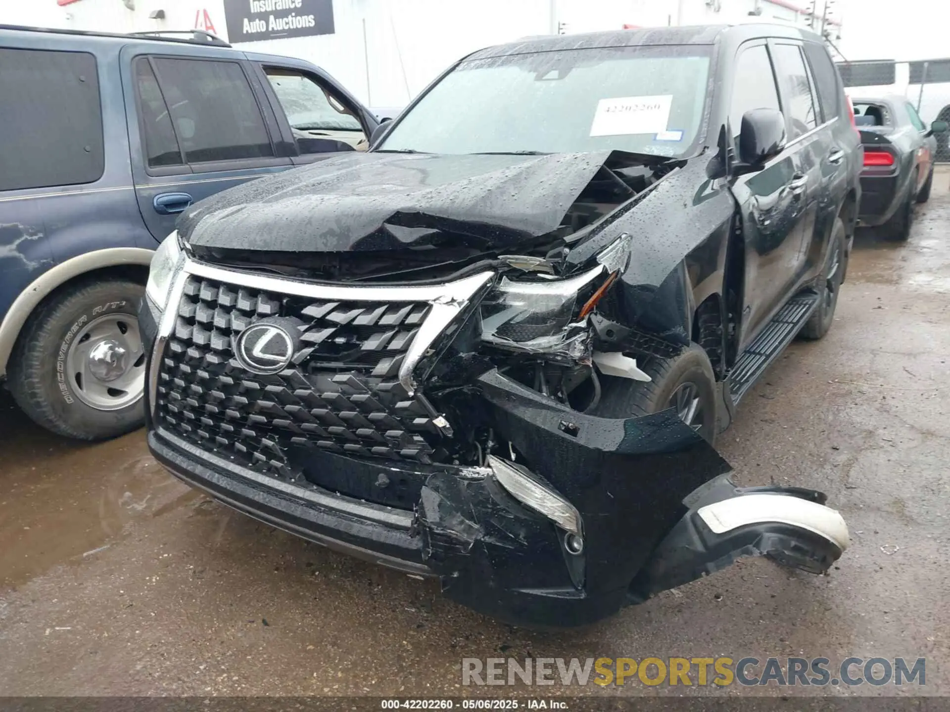 6 fotografías del automóvil dañado JTJAM7BX4N5319498 LEXUS GX 460 2022
