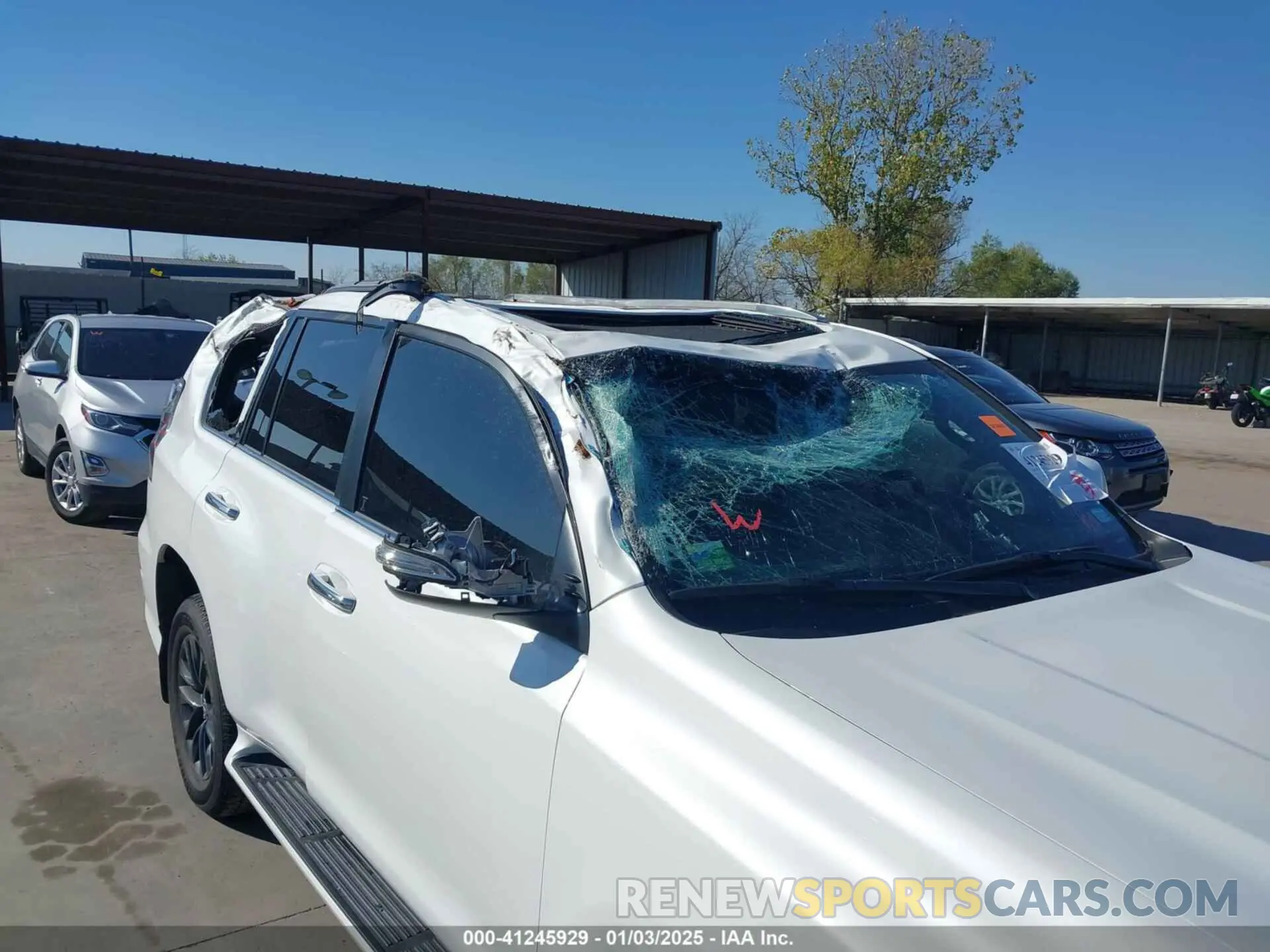 6 fotografías del automóvil dañado JTJAM7BX5N5312706 LEXUS GX 460 2022