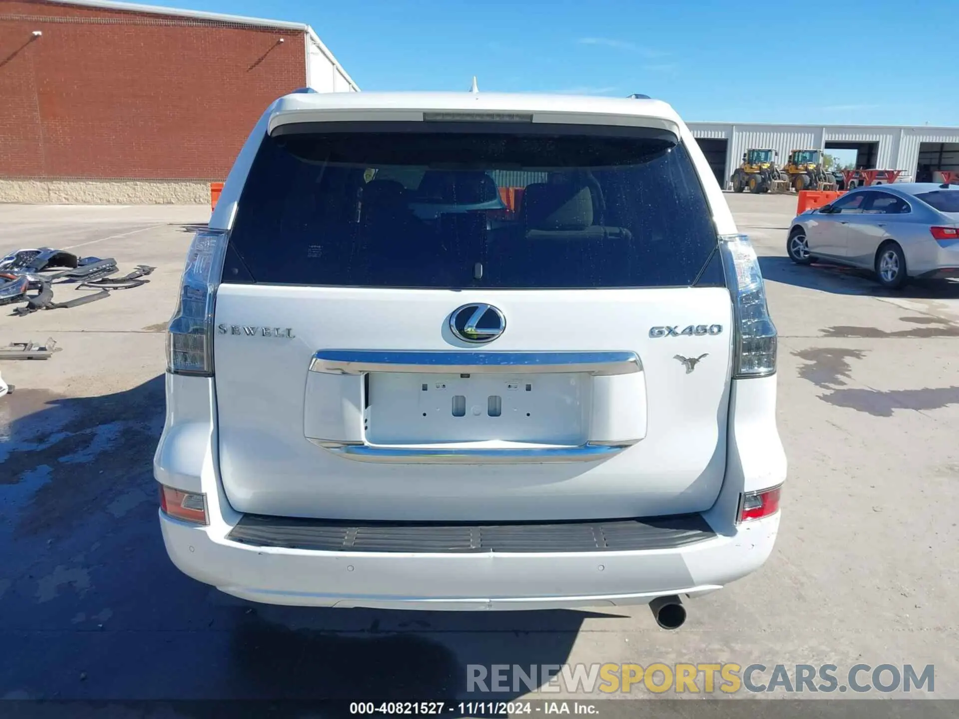 17 fotografías del automóvil dañado JTJAM7BX5N5337296 LEXUS GX 460 2022