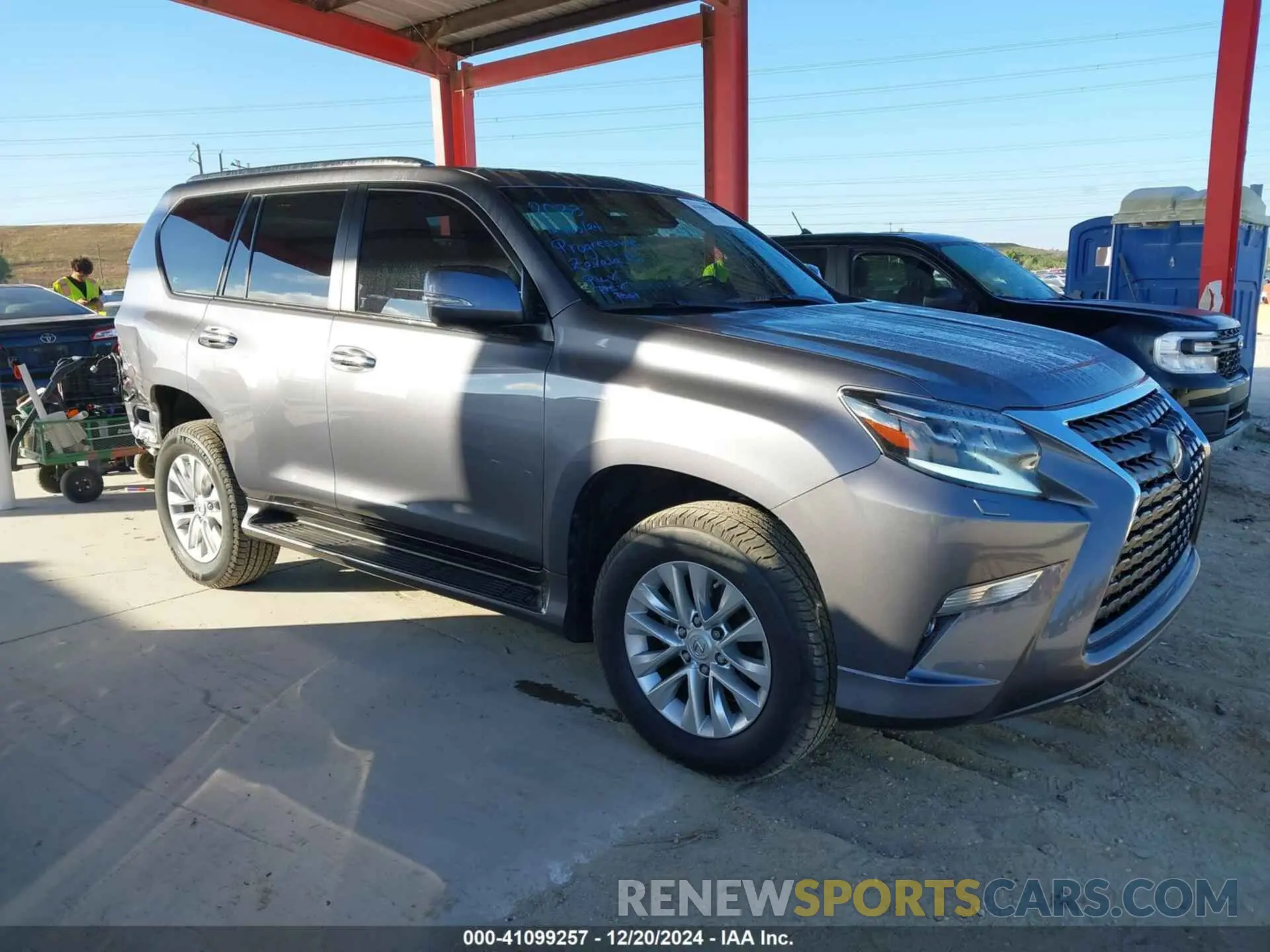 1 fotografías del automóvil dañado JTJAM7BX9N5309419 LEXUS GX 460 2022
