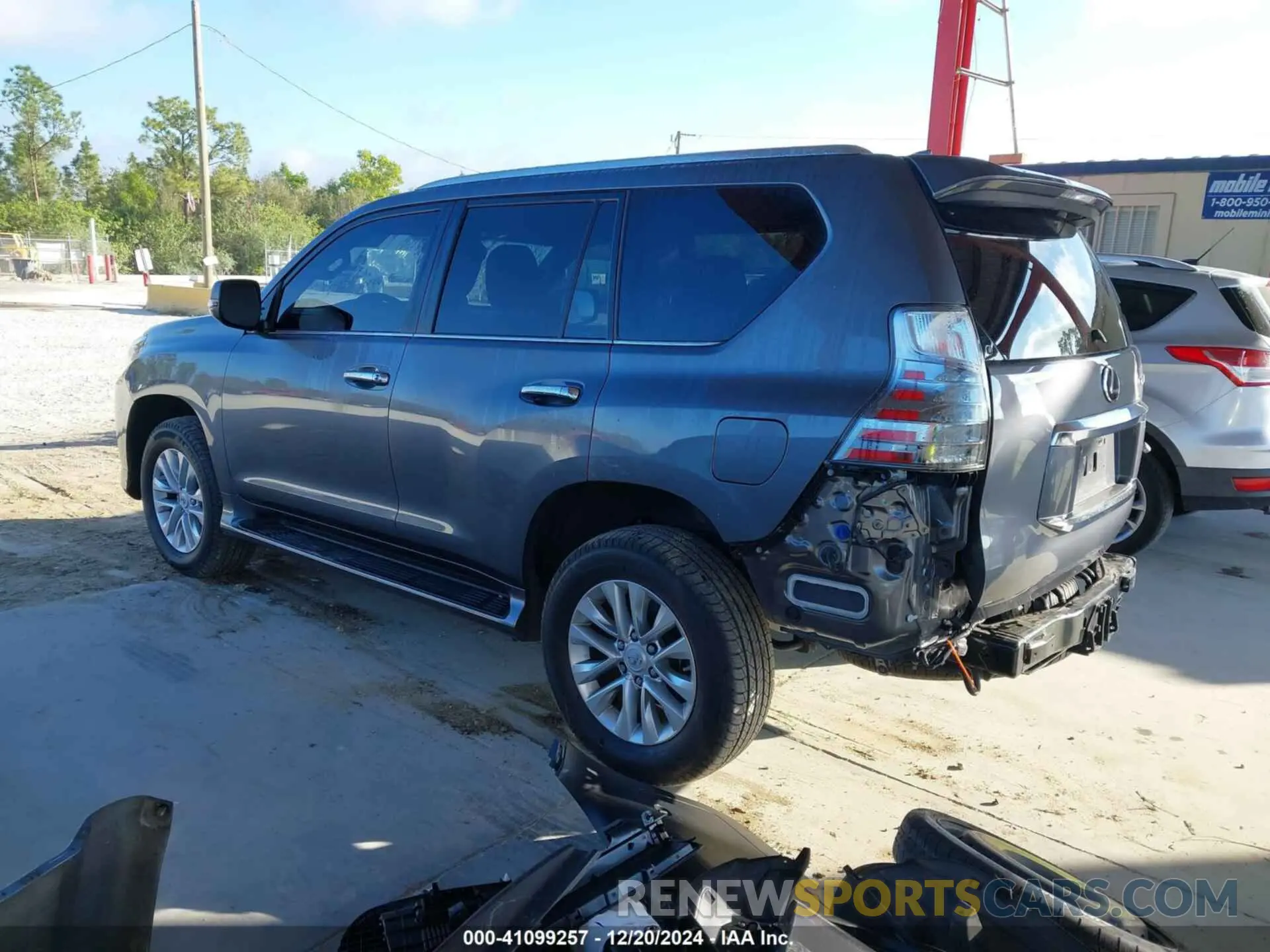 3 fotografías del automóvil dañado JTJAM7BX9N5309419 LEXUS GX 460 2022