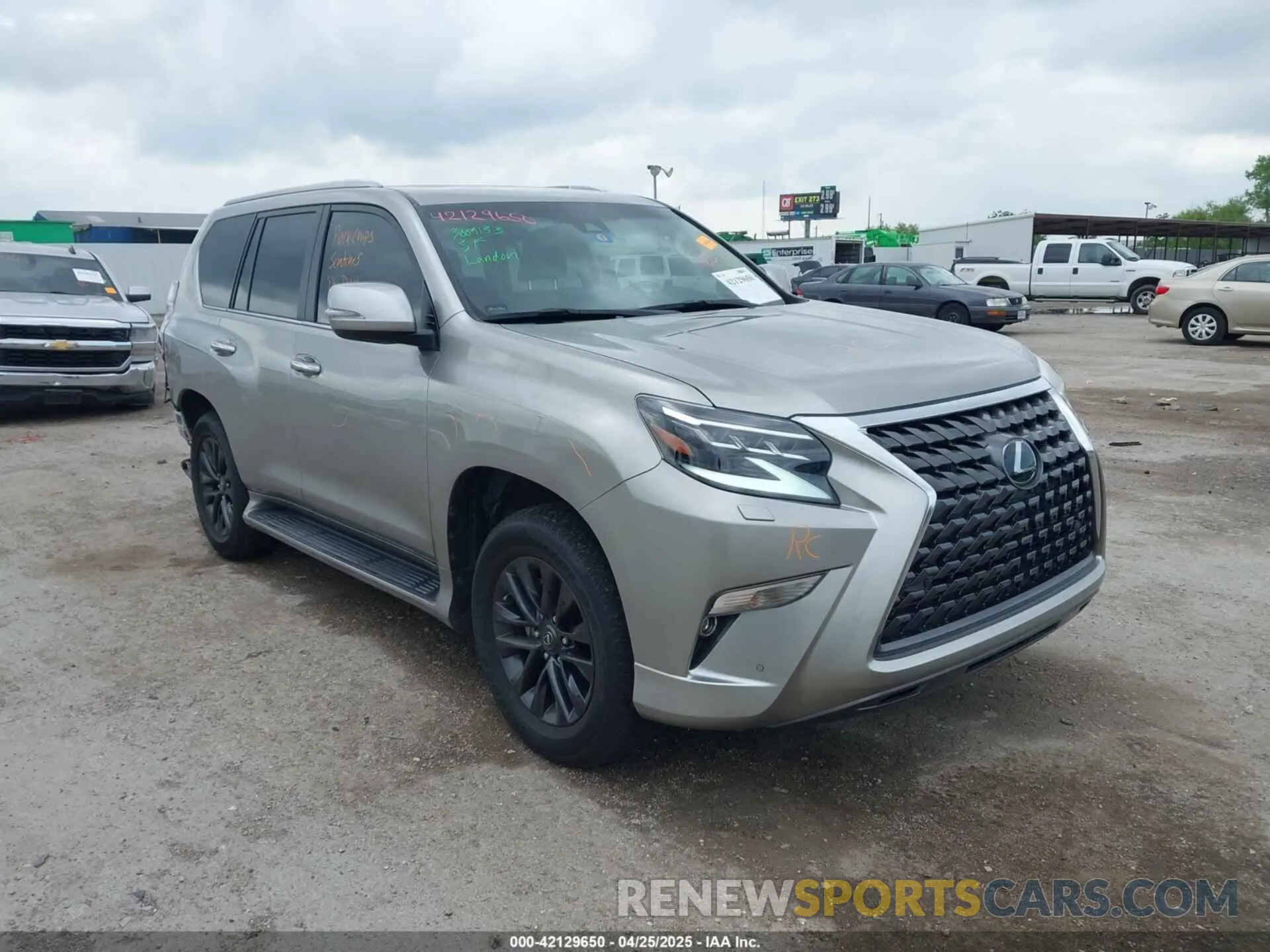 1 fotografías del automóvil dañado JTJAM7BX9N5325314 LEXUS GX 460 2022