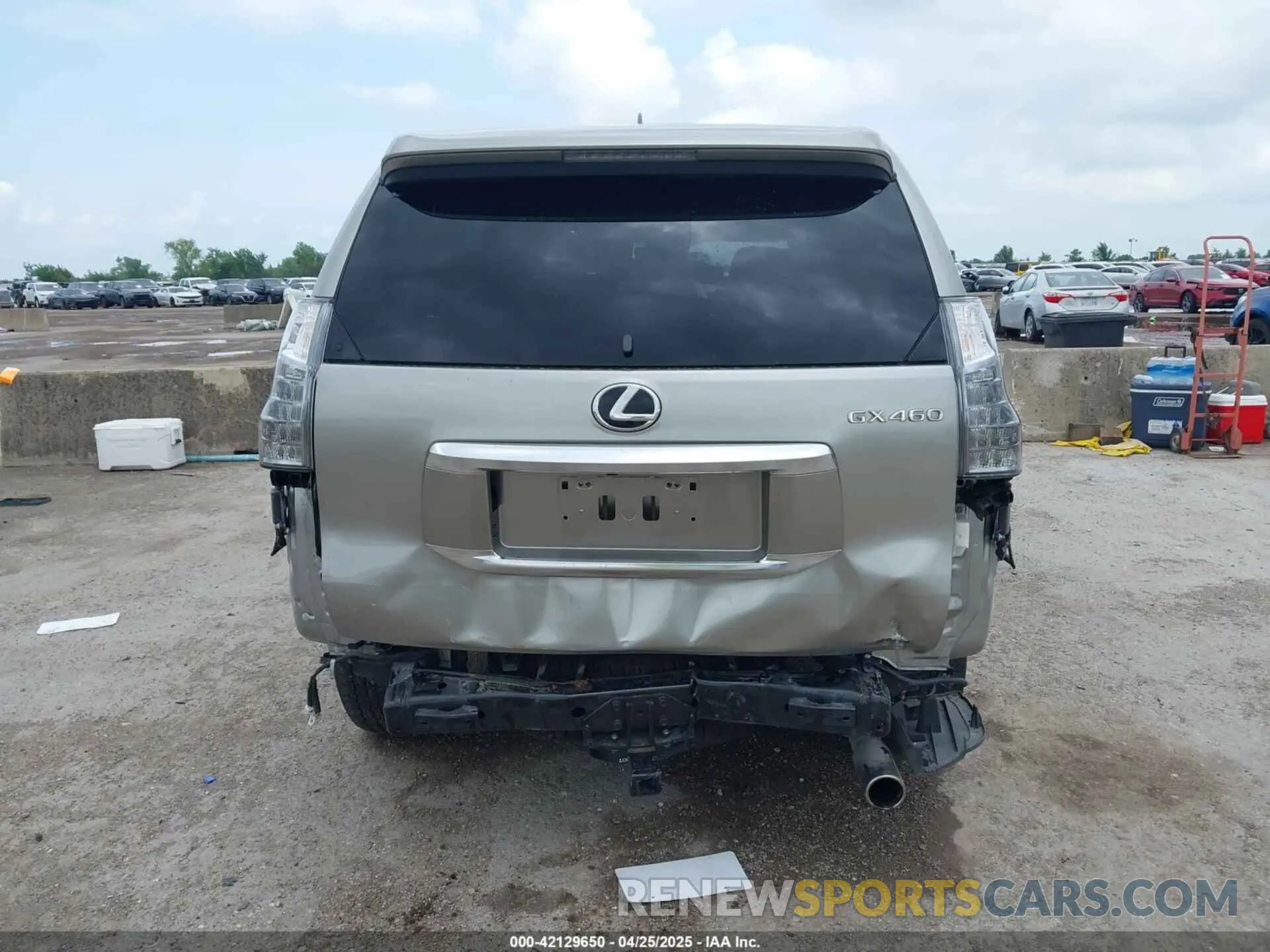 6 fotografías del automóvil dañado JTJAM7BX9N5325314 LEXUS GX 460 2022