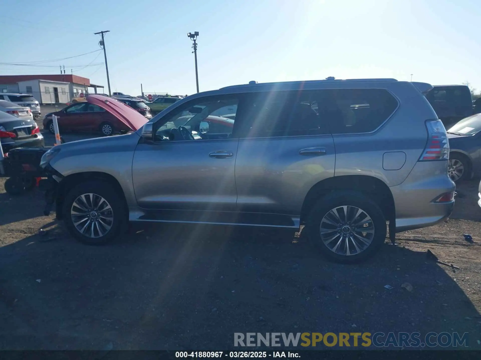 15 fotografías del automóvil dañado JTJGM7BX3N5337615 LEXUS GX 460 2022