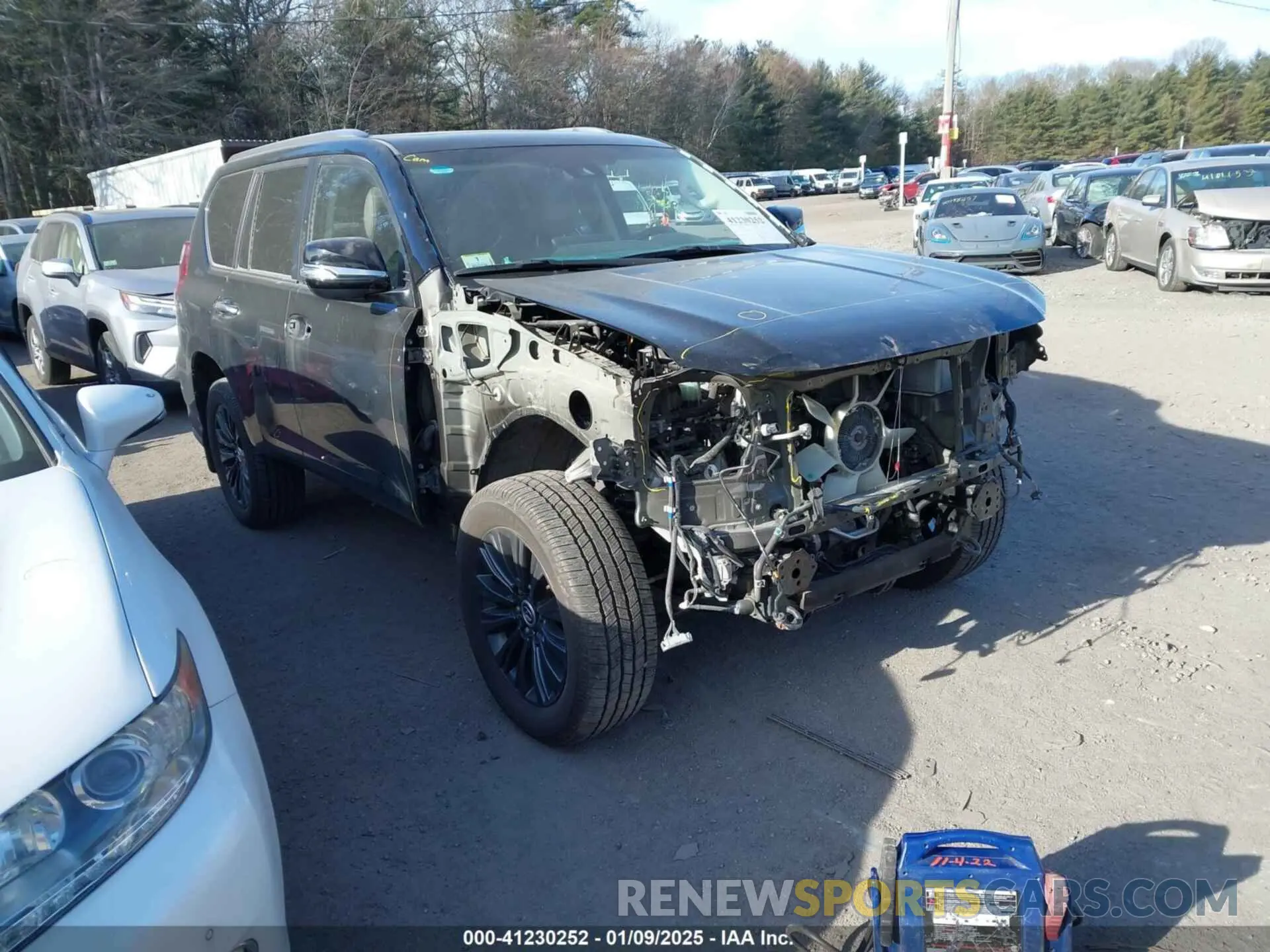 1 fotografías del automóvil dañado JTJGM7BX9N5312069 LEXUS GX 460 2022