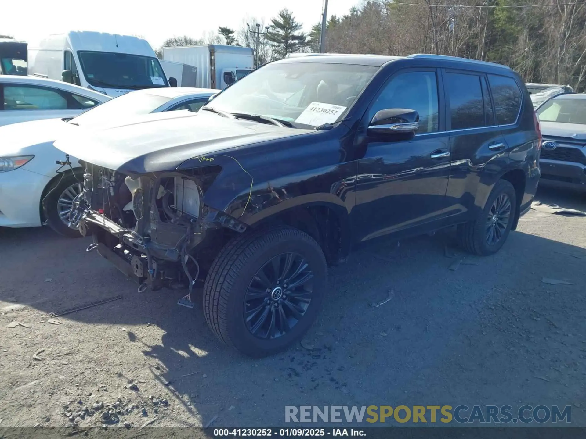 2 fotografías del automóvil dañado JTJGM7BX9N5312069 LEXUS GX 460 2022