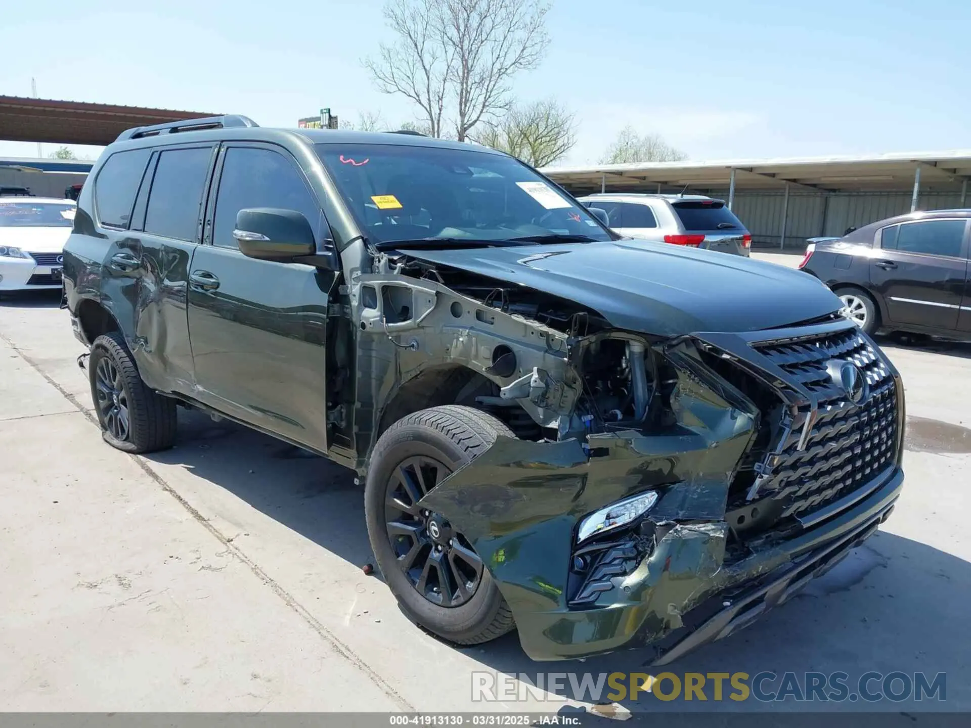 1 fotografías del automóvil dañado JTJKM7BX0N5318806 LEXUS GX 460 2022