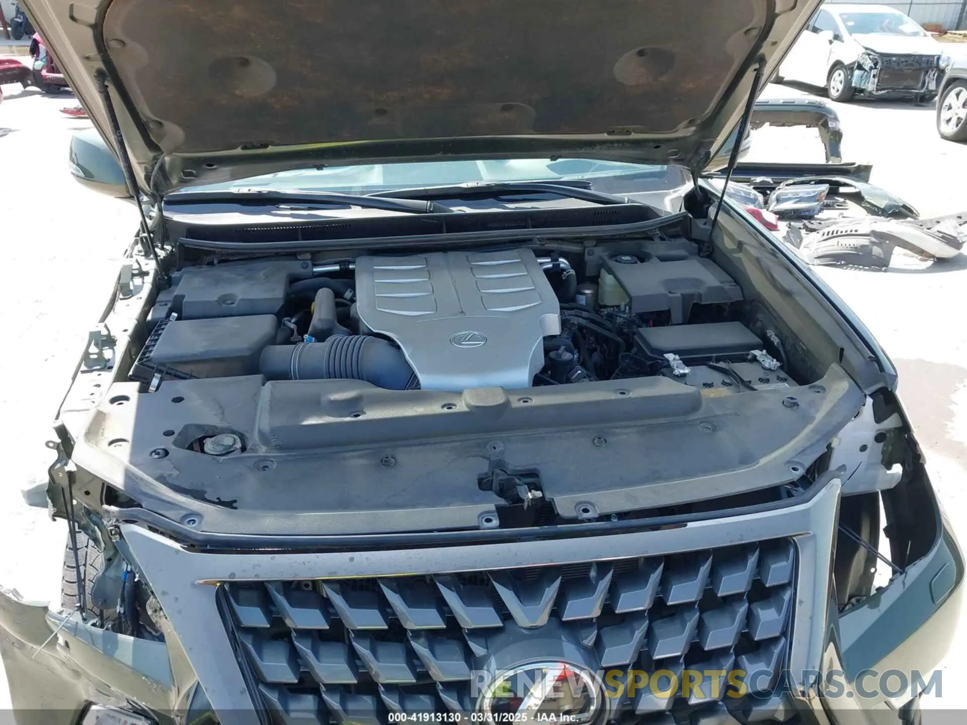10 fotografías del automóvil dañado JTJKM7BX0N5318806 LEXUS GX 460 2022