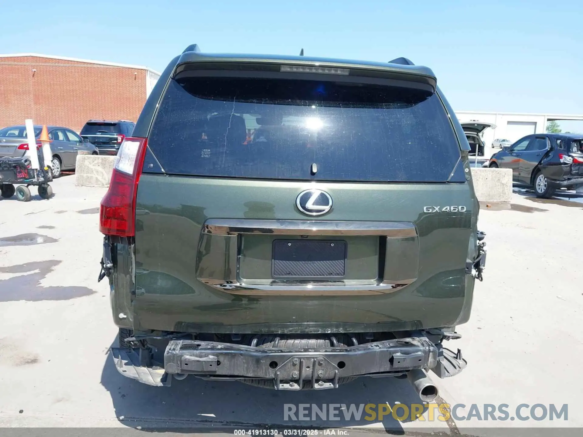 17 fotografías del automóvil dañado JTJKM7BX0N5318806 LEXUS GX 460 2022