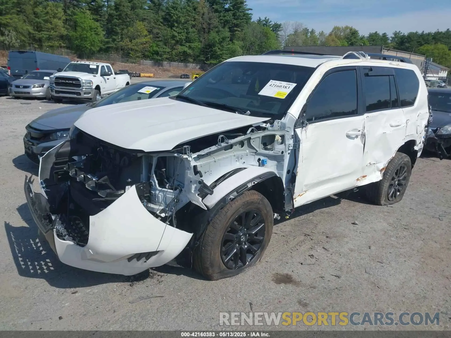 2 fotografías del automóvil dañado JTJKM7BX6N5315828 LEXUS GX 460 2022