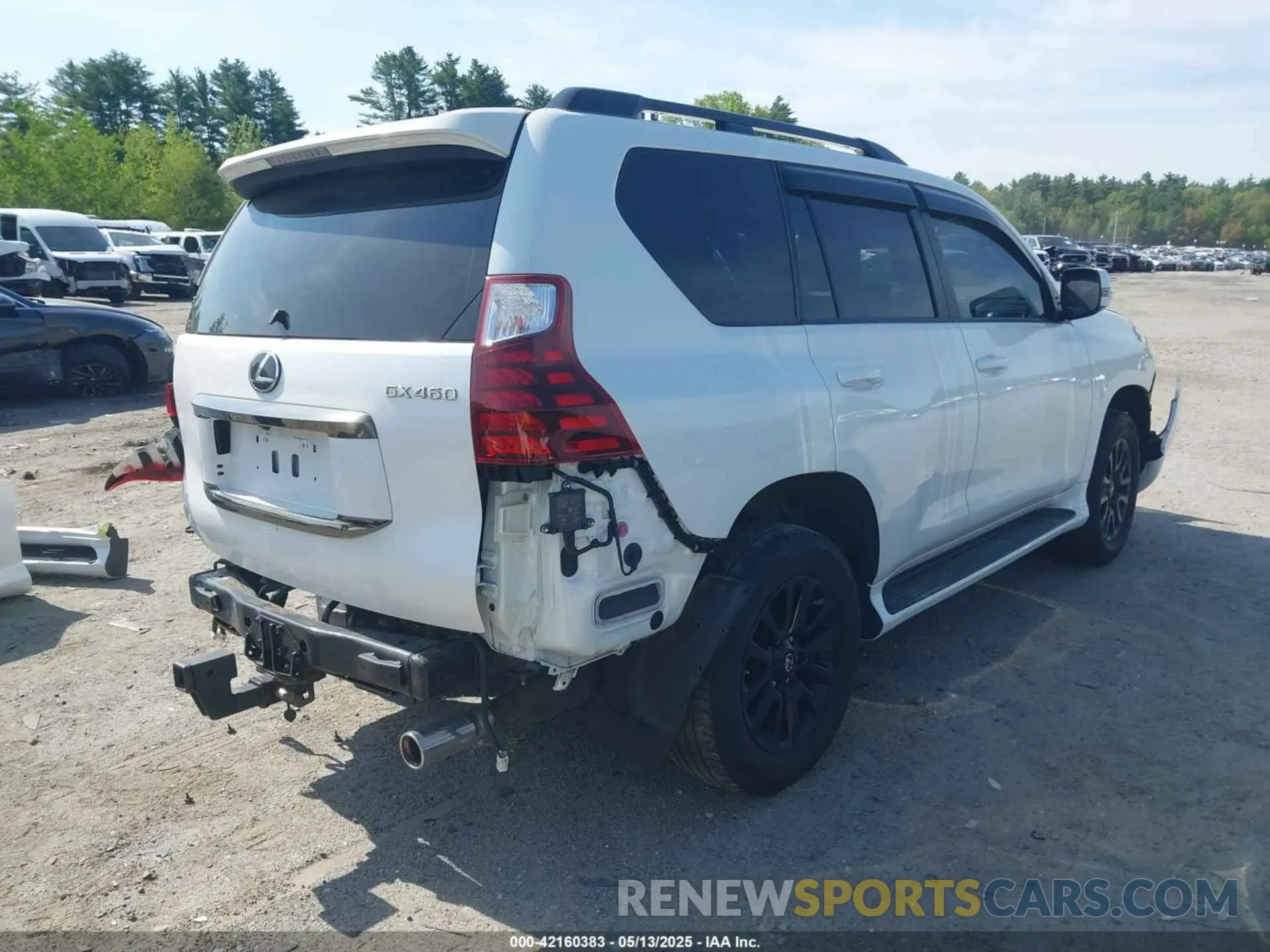4 fotografías del automóvil dañado JTJKM7BX6N5315828 LEXUS GX 460 2022