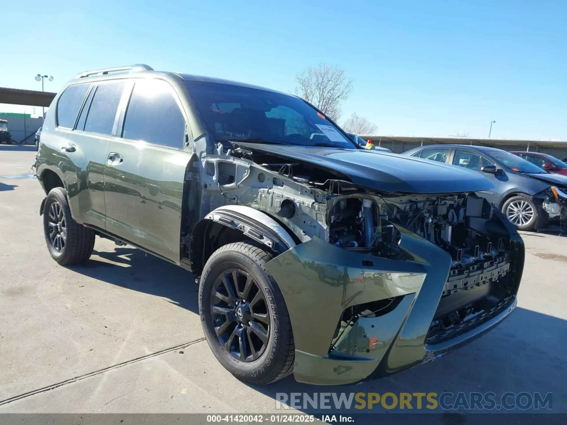 1 fotografías del automóvil dañado JTJKM7BX8N5311215 LEXUS GX 460 2022