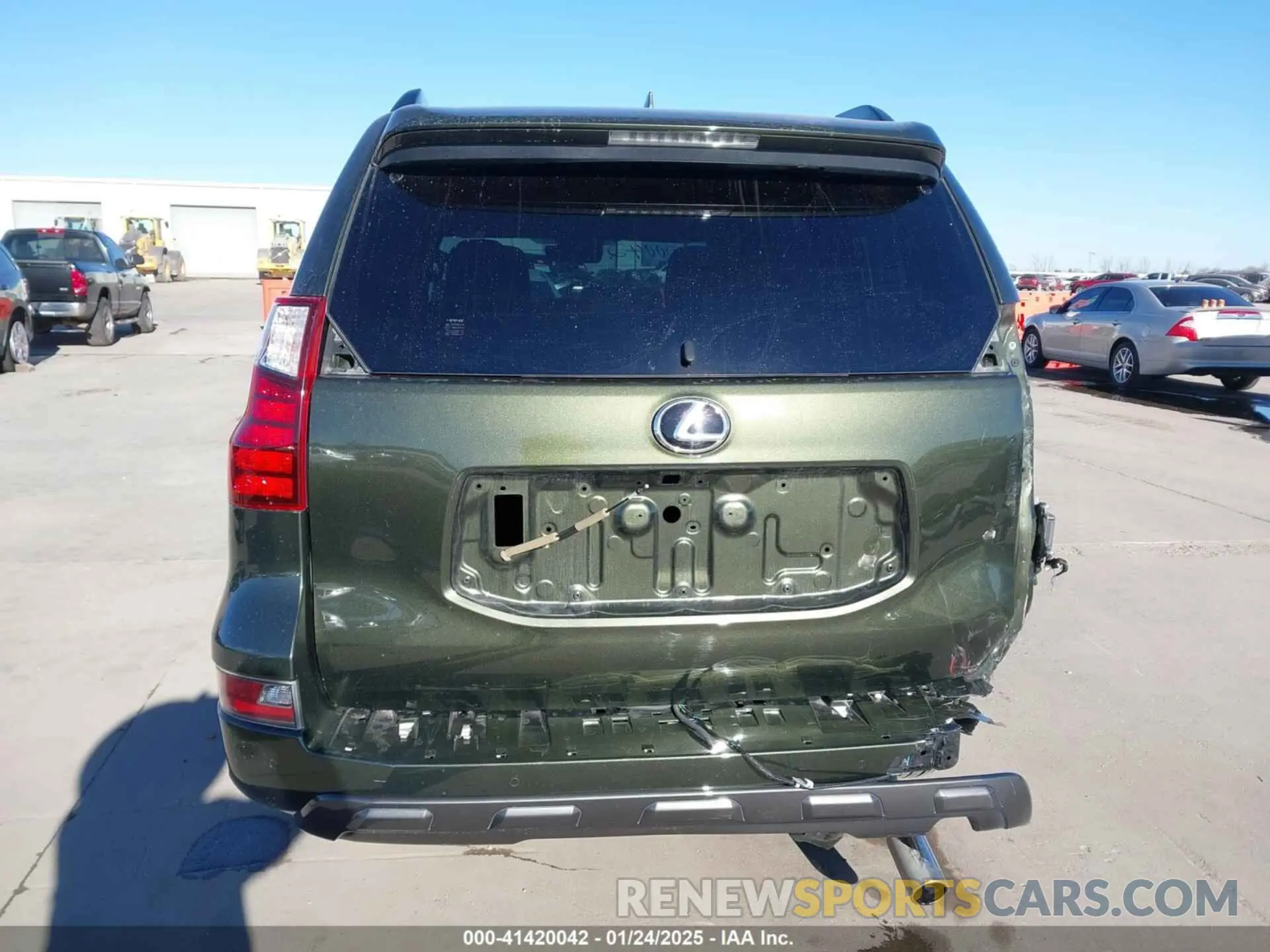 17 fotografías del automóvil dañado JTJKM7BX8N5311215 LEXUS GX 460 2022