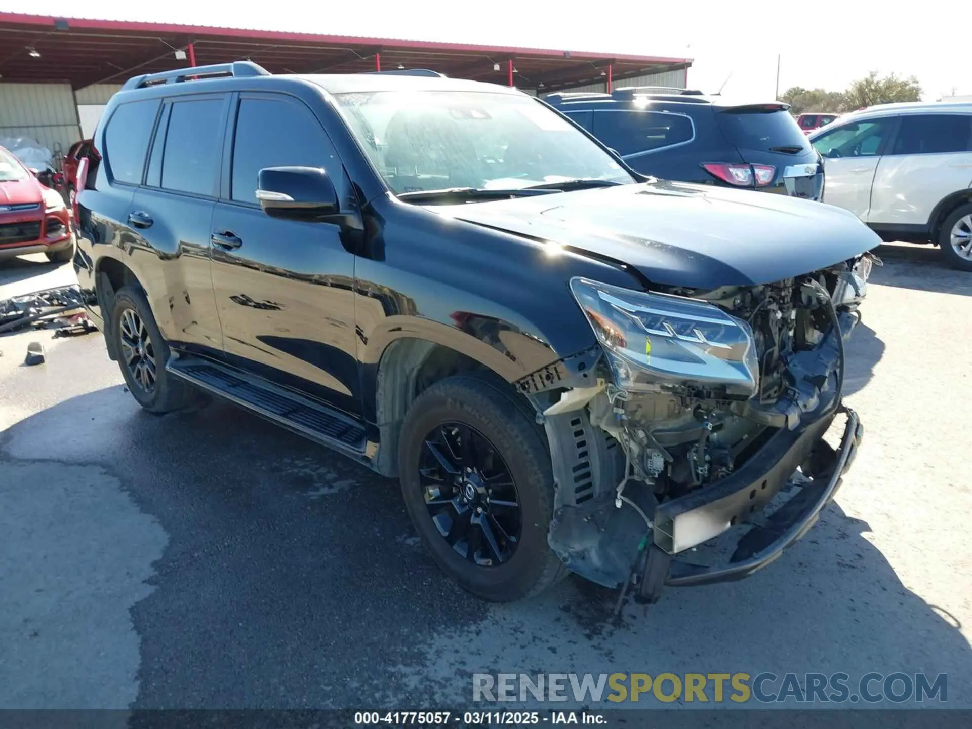 1 fotografías del automóvil dañado JTJKM7BX9N5311062 LEXUS GX 460 2022