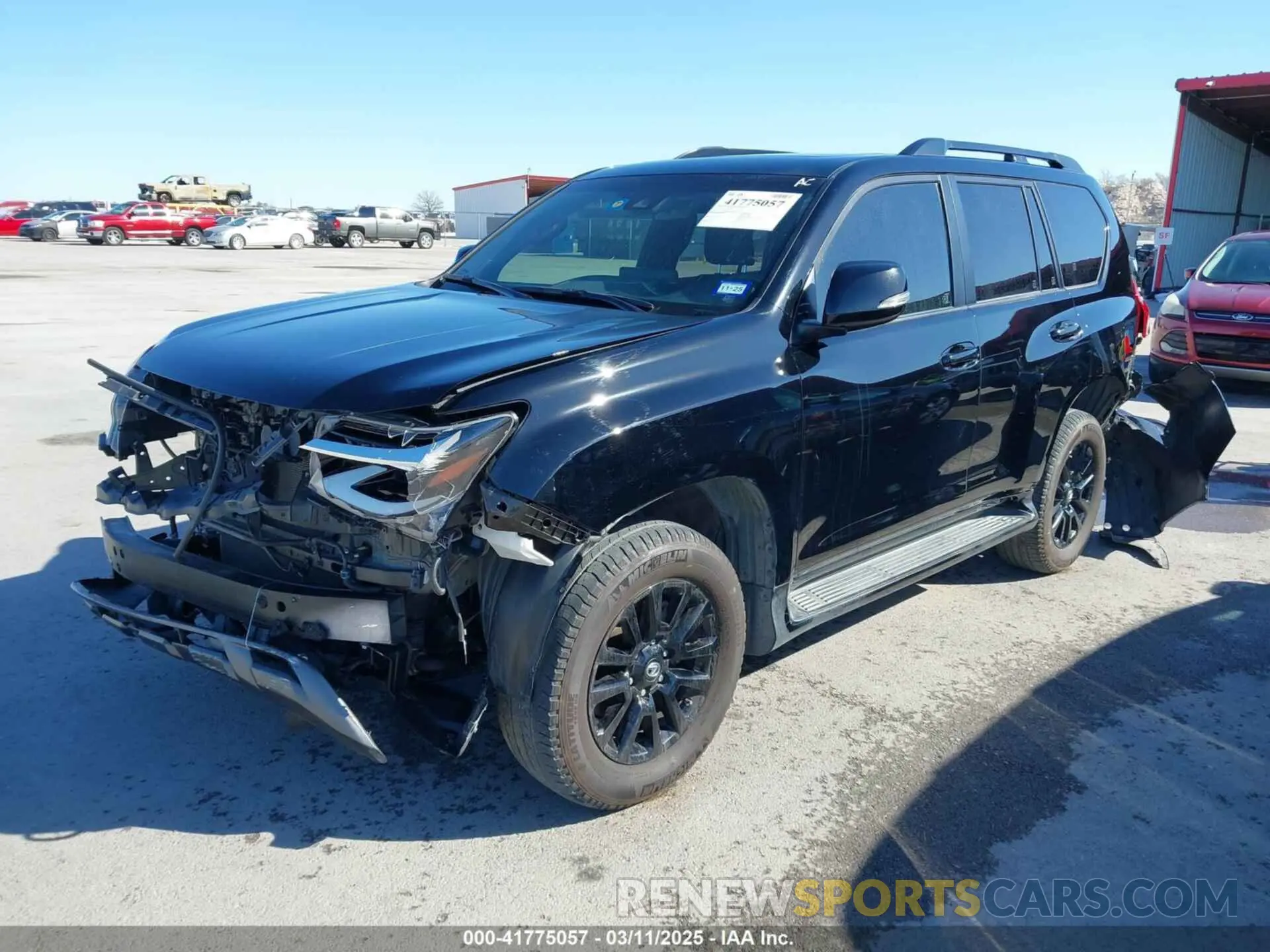 2 fotografías del automóvil dañado JTJKM7BX9N5311062 LEXUS GX 460 2022