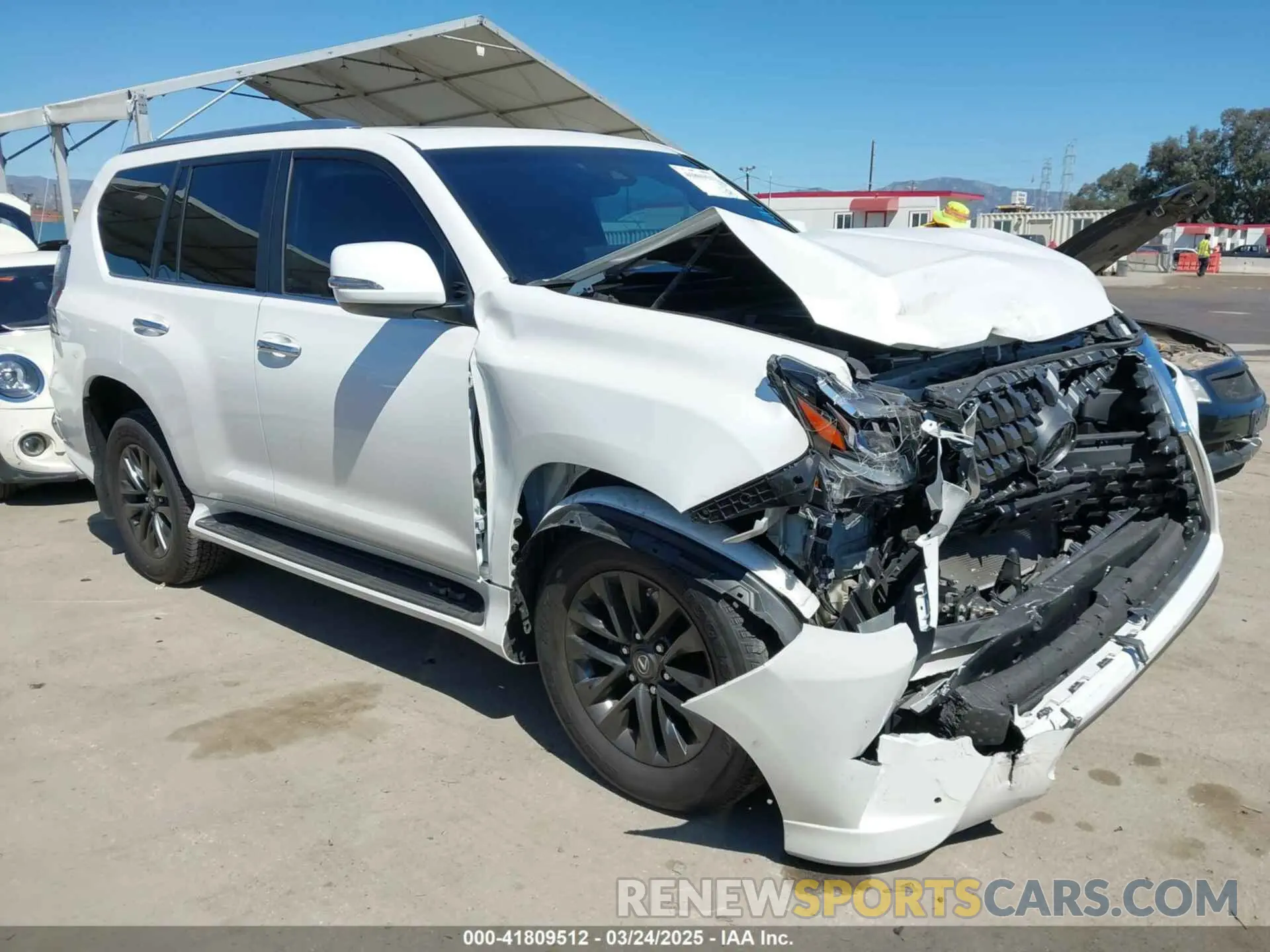 1 fotografías del automóvil dañado JTJAM7BX0P5372248 LEXUS GX 460 2023