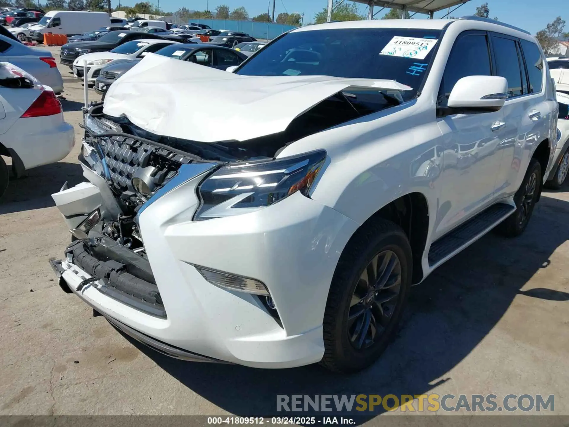 18 fotografías del automóvil dañado JTJAM7BX0P5372248 LEXUS GX 460 2023