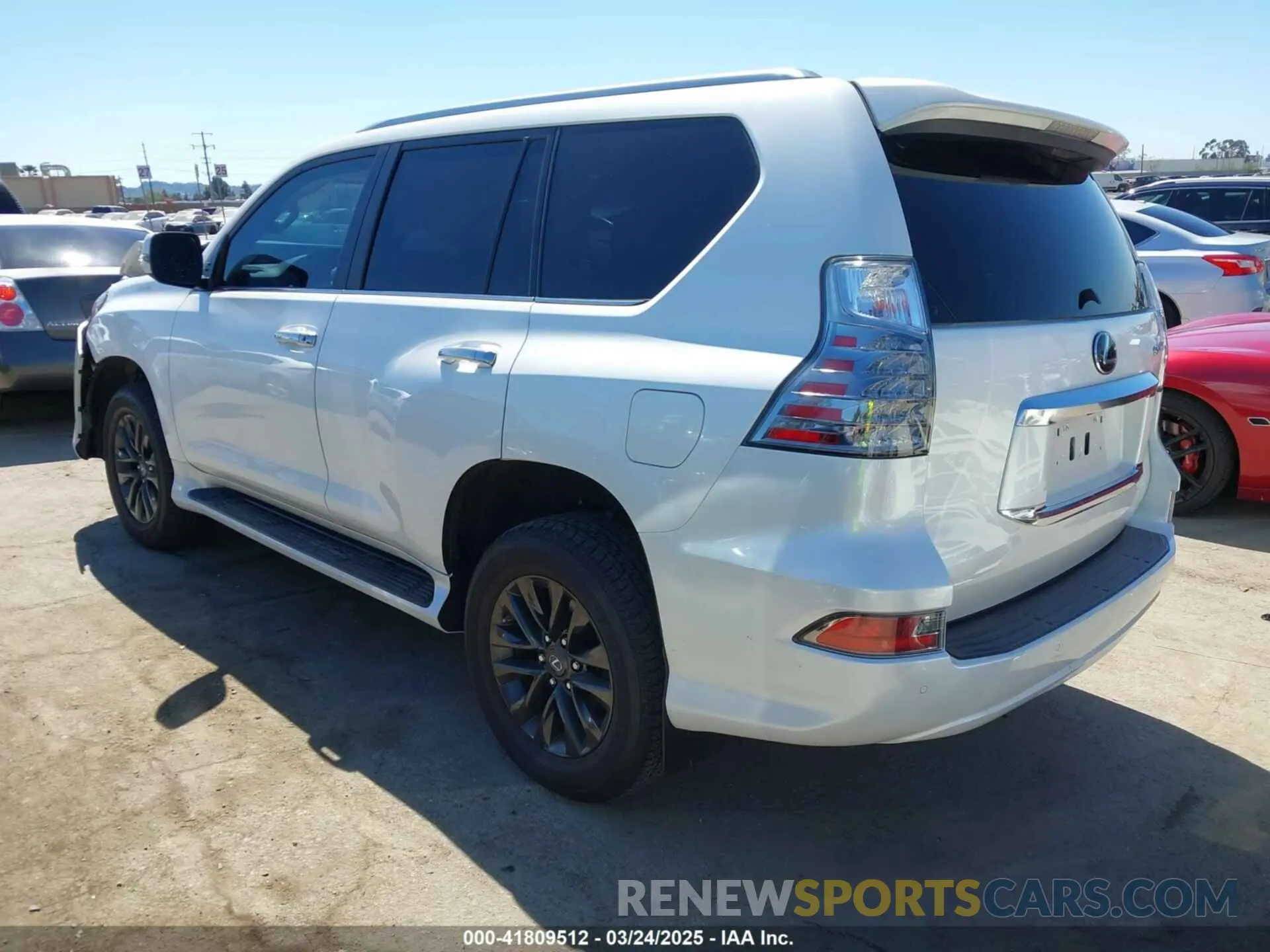 3 fotografías del automóvil dañado JTJAM7BX0P5372248 LEXUS GX 460 2023