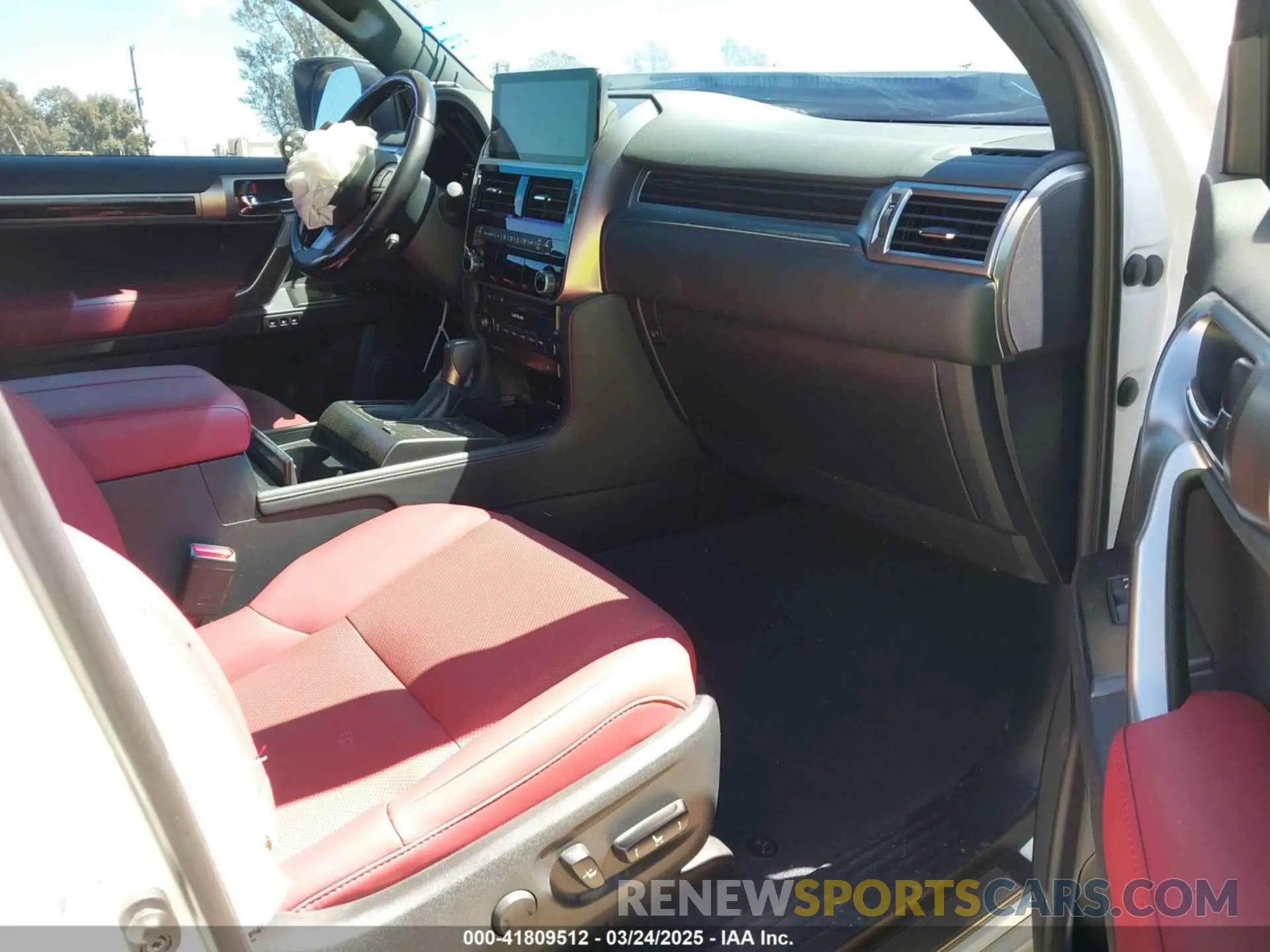 5 fotografías del automóvil dañado JTJAM7BX0P5372248 LEXUS GX 460 2023