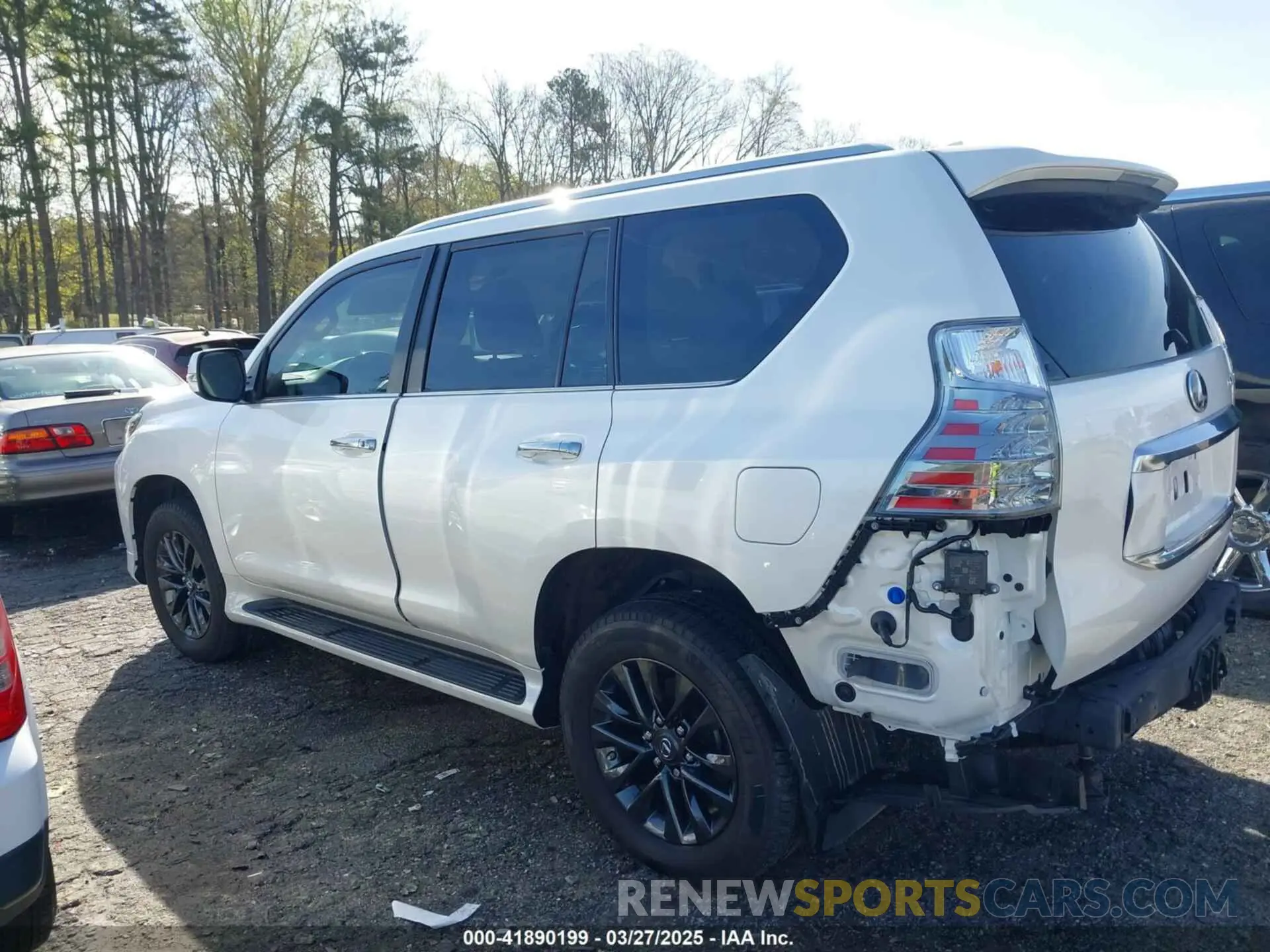 15 fotografías del automóvil dañado JTJAM7BX1P5379709 LEXUS GX 460 2023