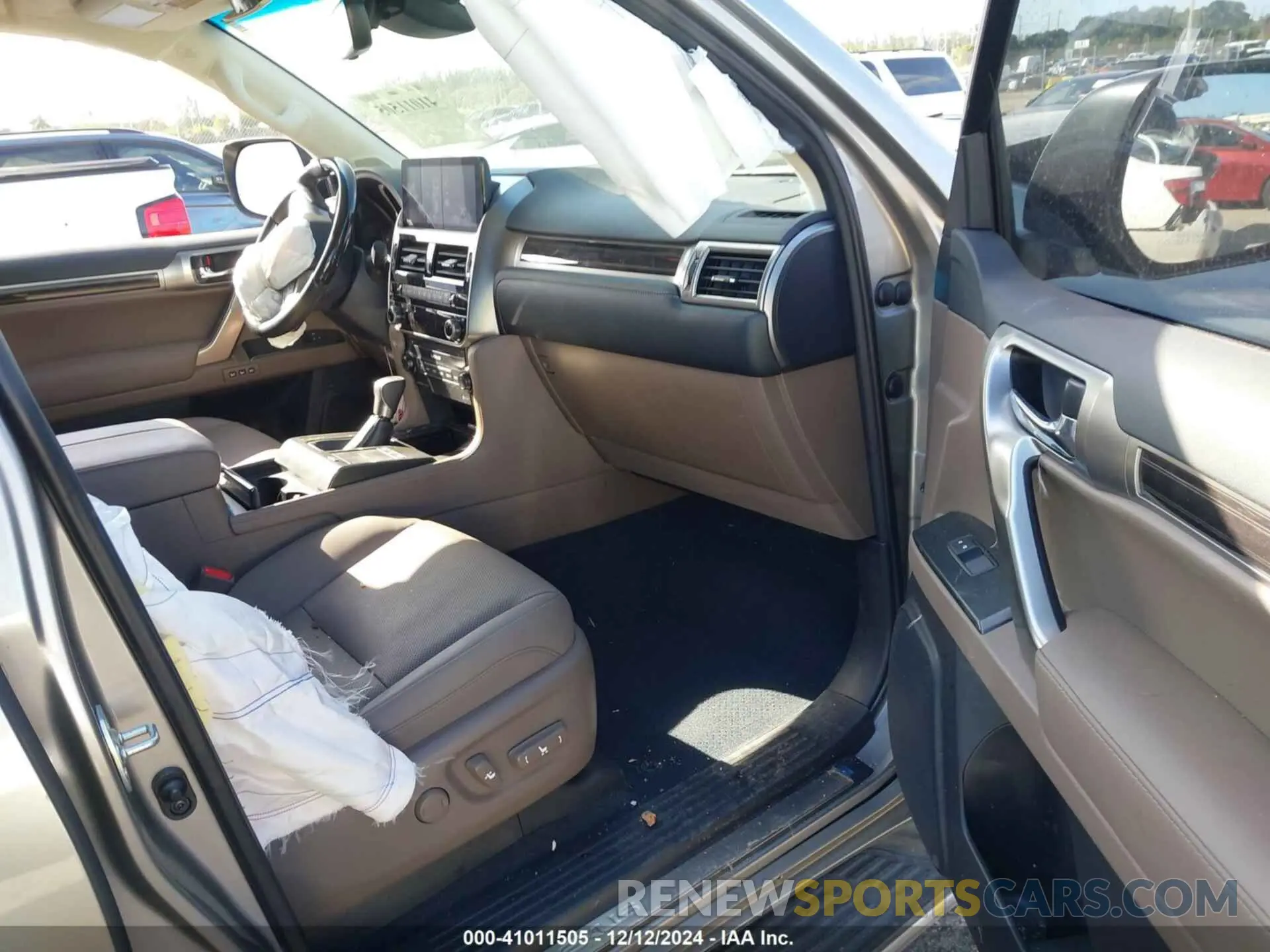 5 fotografías del automóvil dañado JTJAM7BX3P5377492 LEXUS GX 460 2023