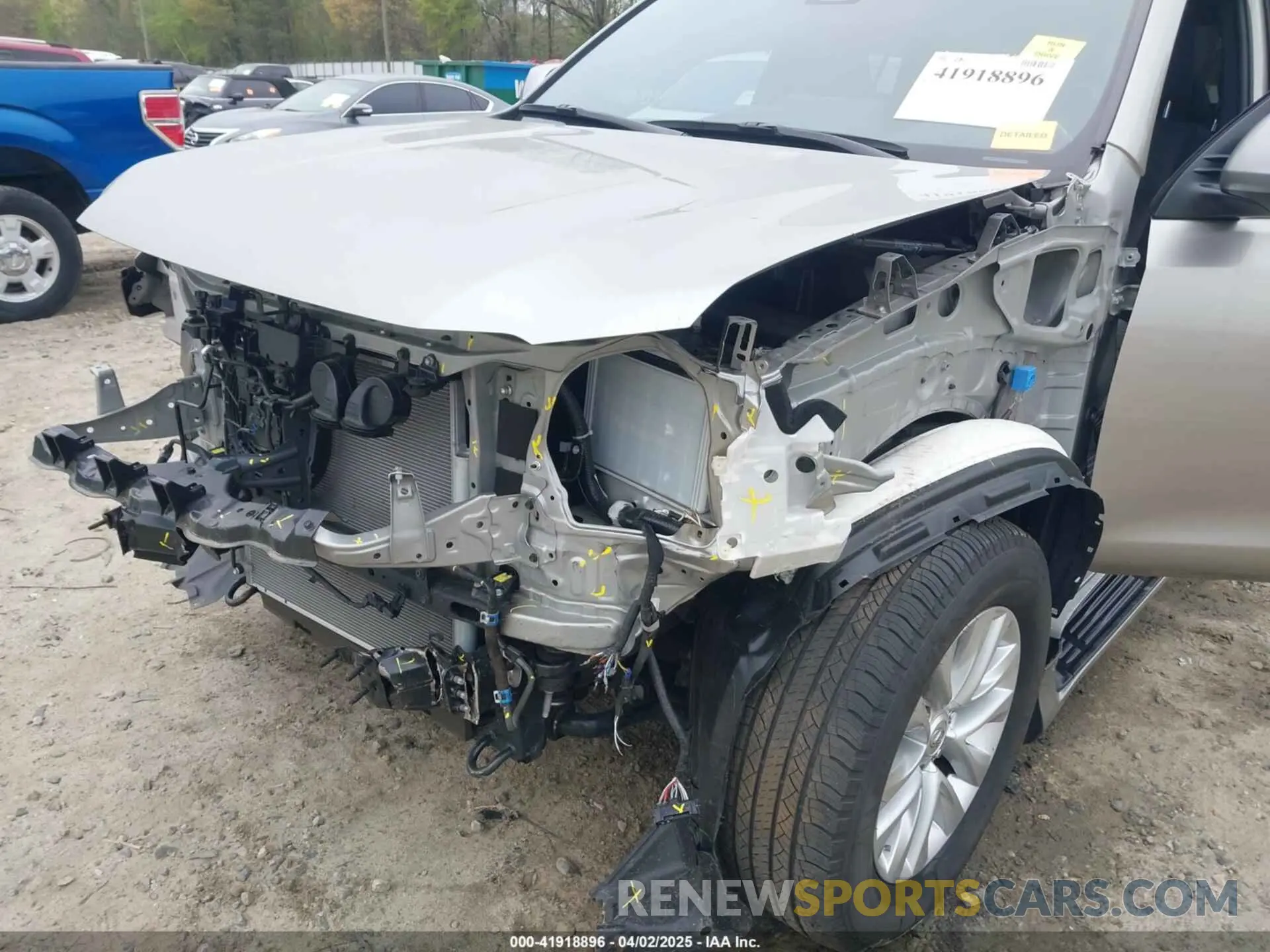 6 fotografías del automóvil dañado JTJAM7BX5P5374450 LEXUS GX 460 2023