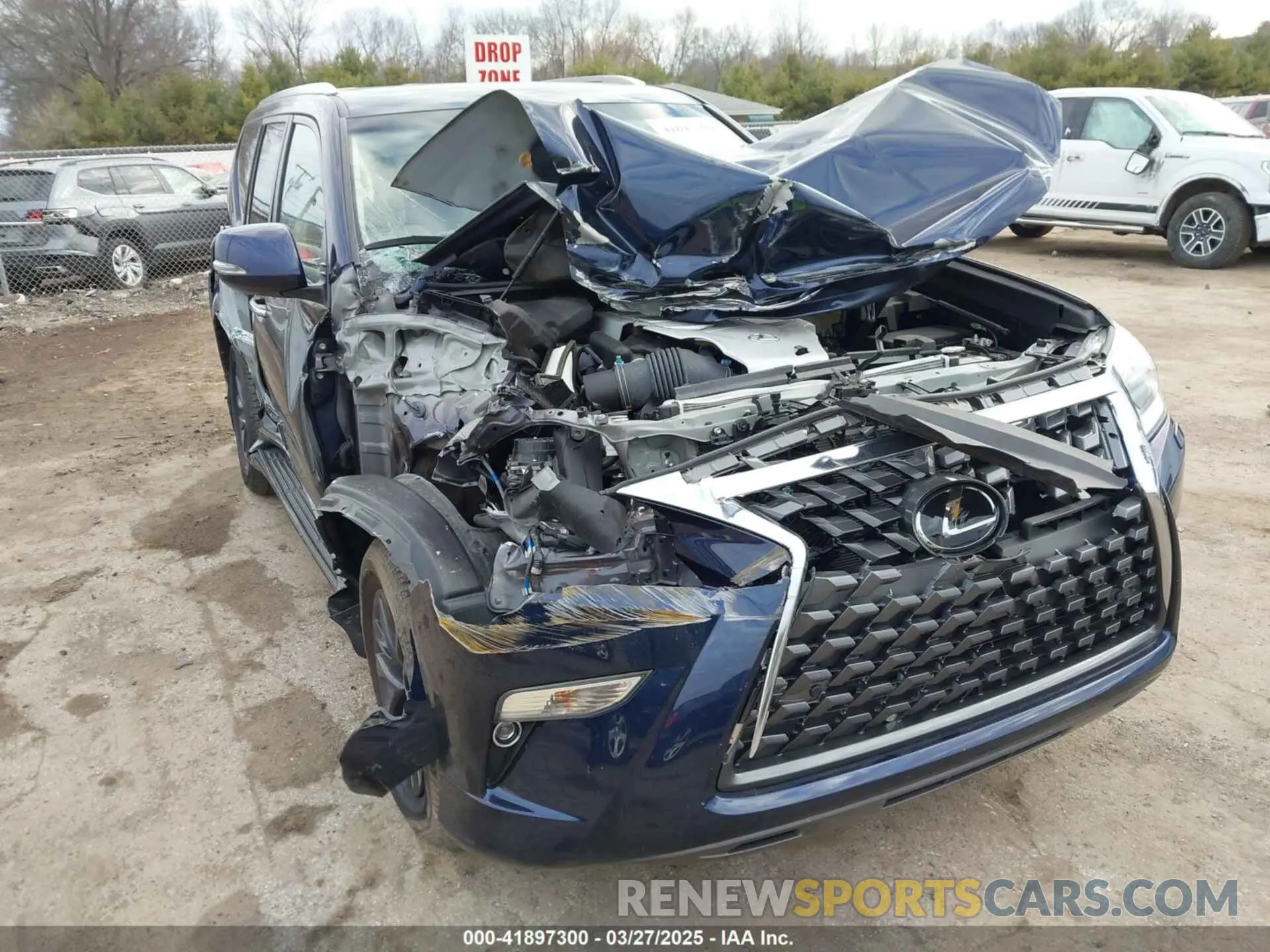 1 fotografías del automóvil dañado JTJAM7BX6P5360542 LEXUS GX 460 2023