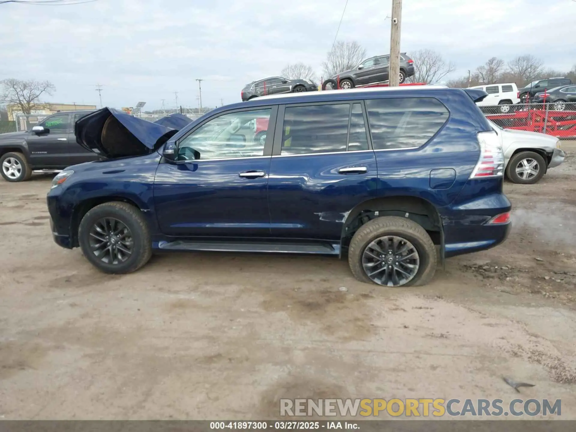 15 fotografías del automóvil dañado JTJAM7BX6P5360542 LEXUS GX 460 2023