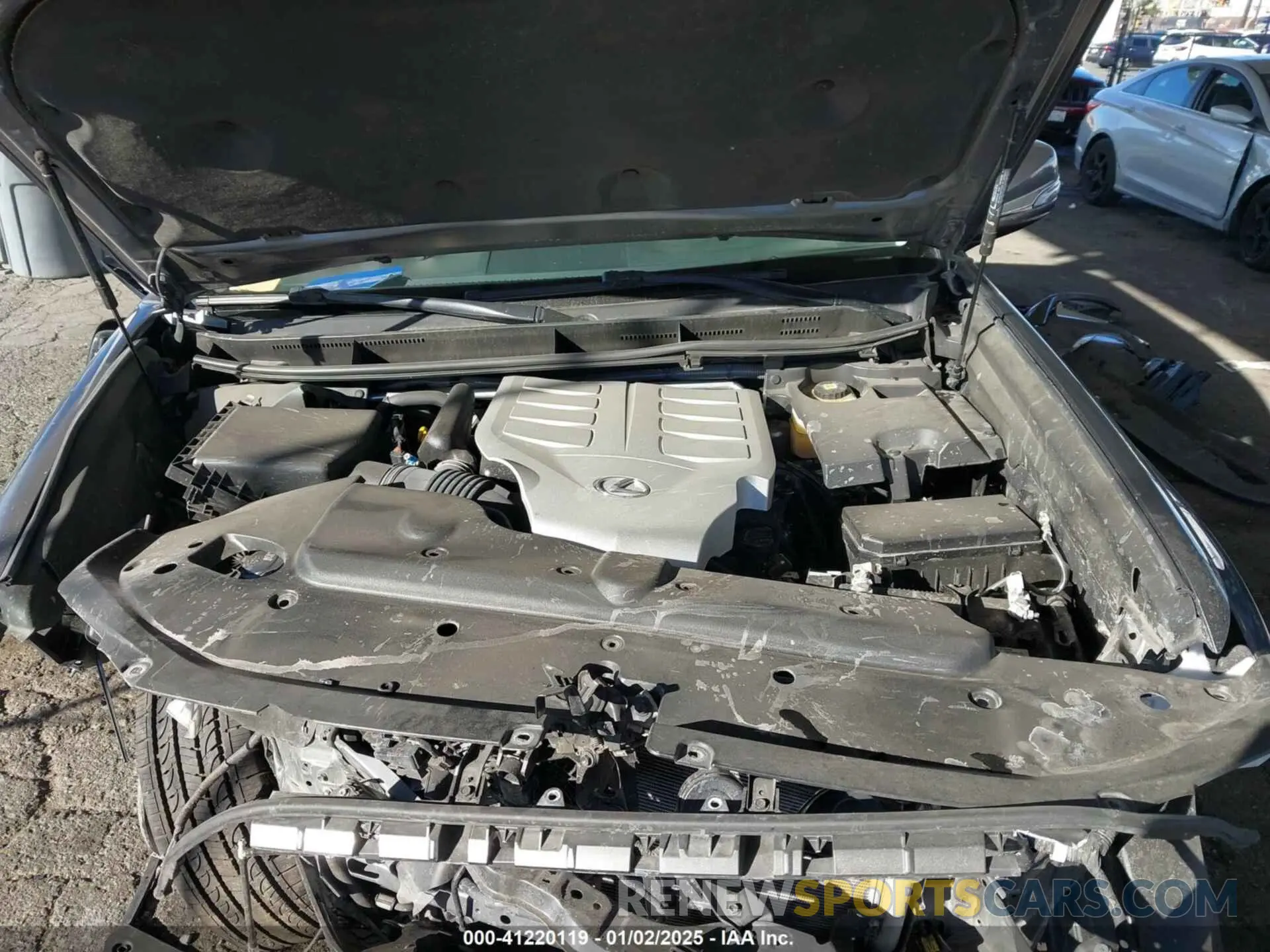 10 fotografías del automóvil dañado JTJAM7BX7P5349288 LEXUS GX 460 2023