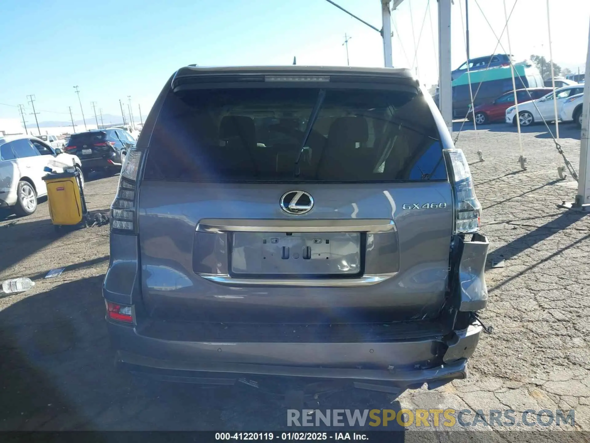 17 fotografías del automóvil dañado JTJAM7BX7P5349288 LEXUS GX 460 2023