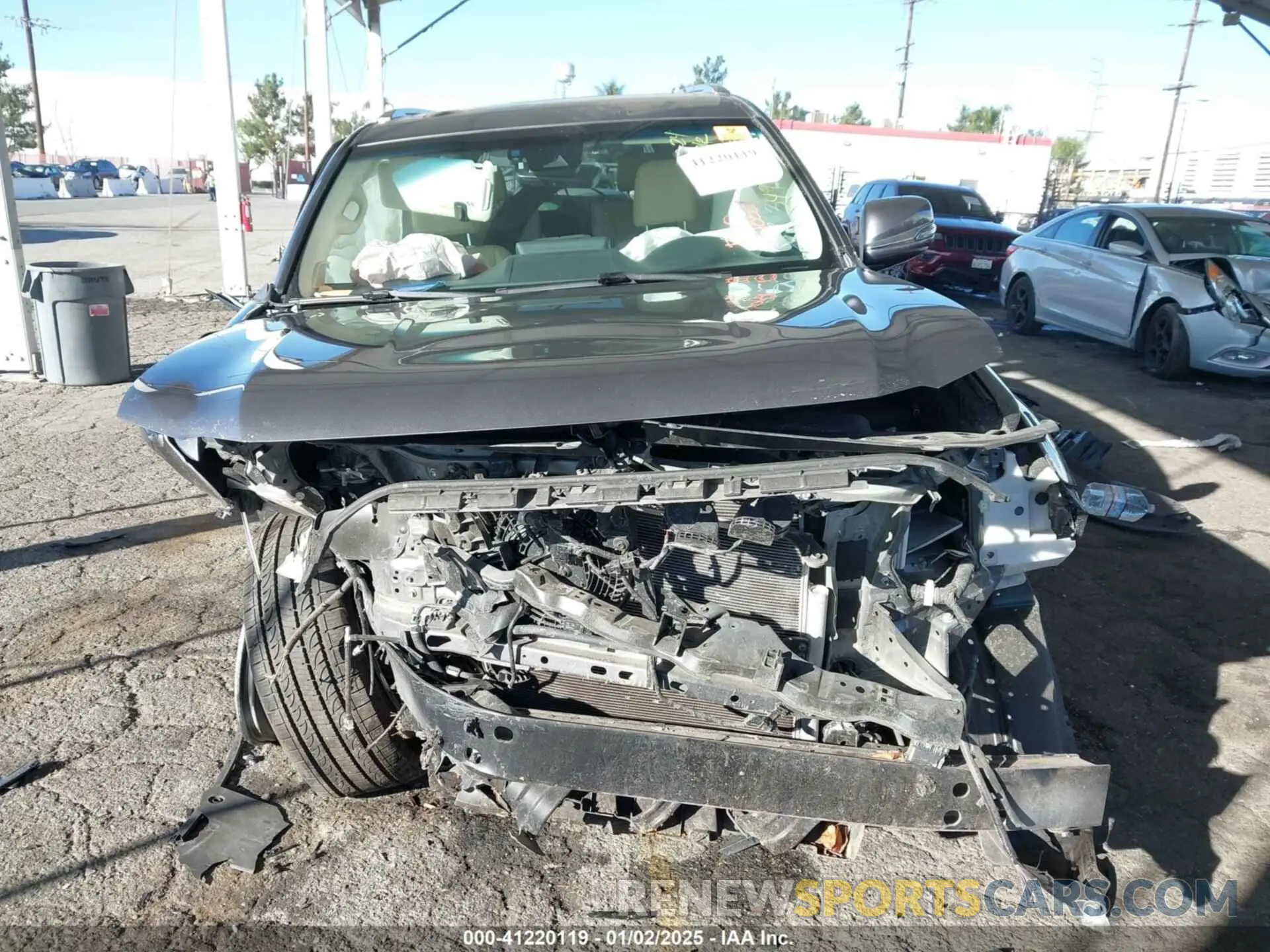 6 fotografías del automóvil dañado JTJAM7BX7P5349288 LEXUS GX 460 2023