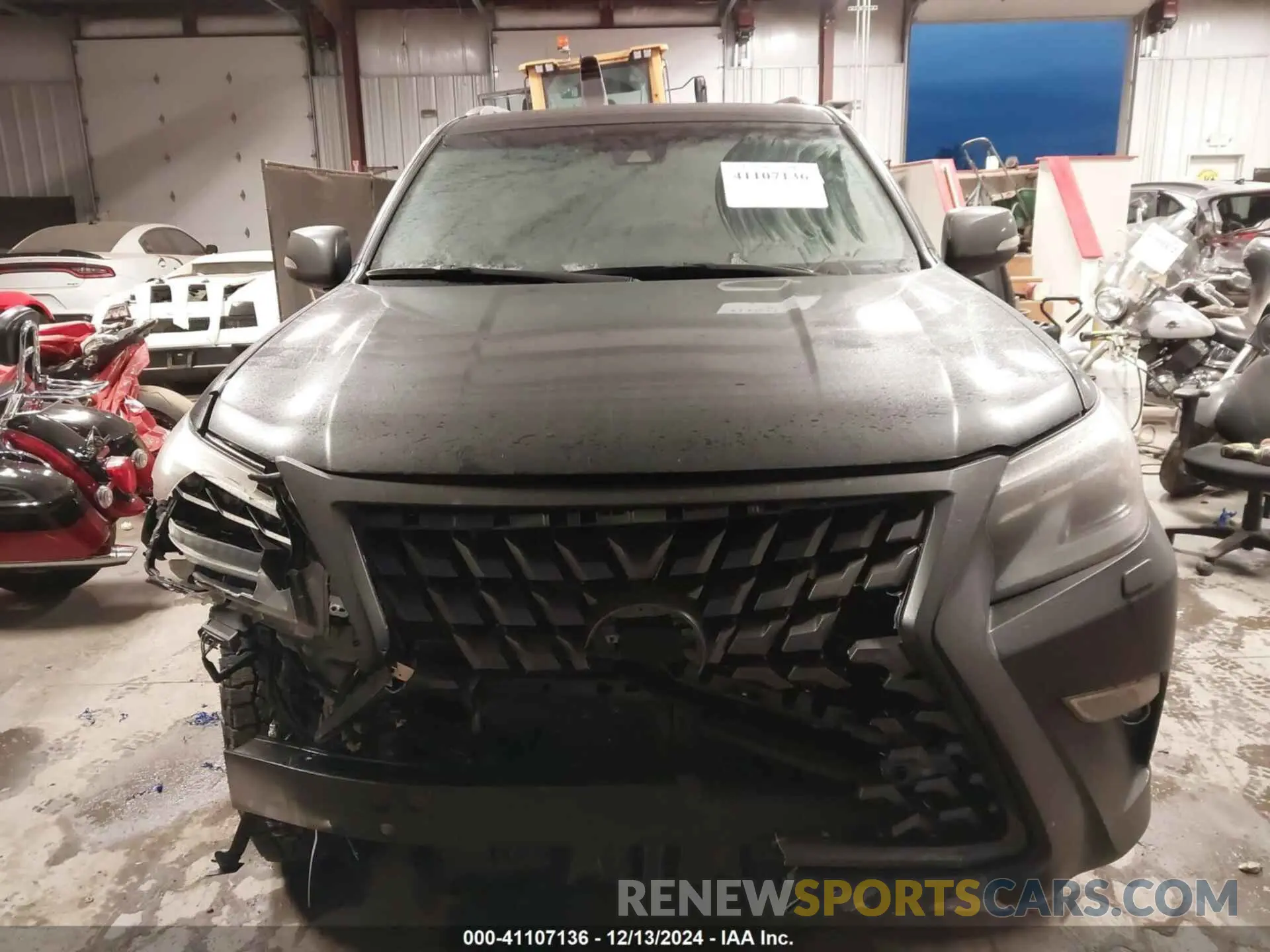12 fotografías del automóvil dañado JTJAM7BX8P5342348 LEXUS GX 460 2023