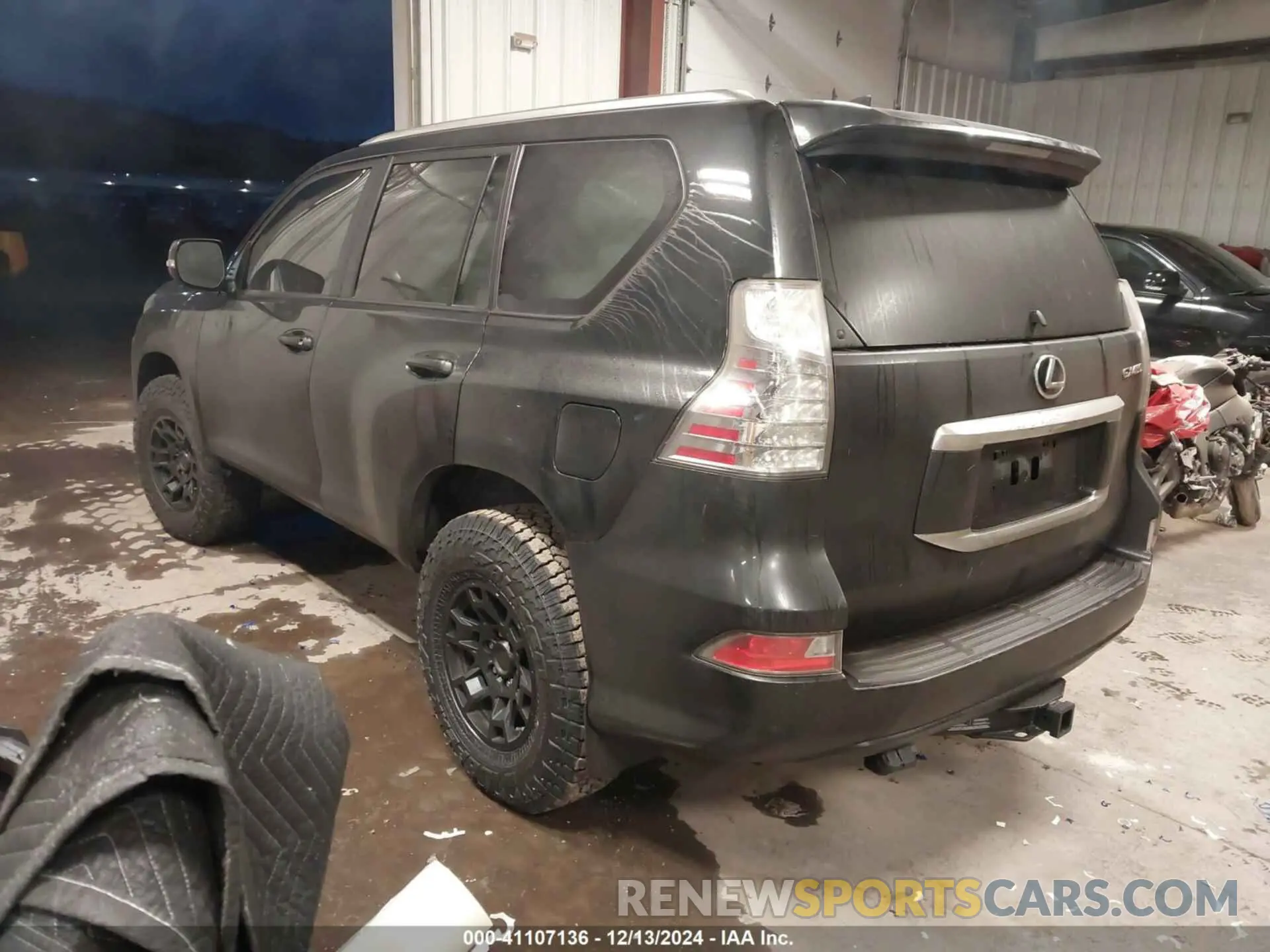 3 fotografías del automóvil dañado JTJAM7BX8P5342348 LEXUS GX 460 2023