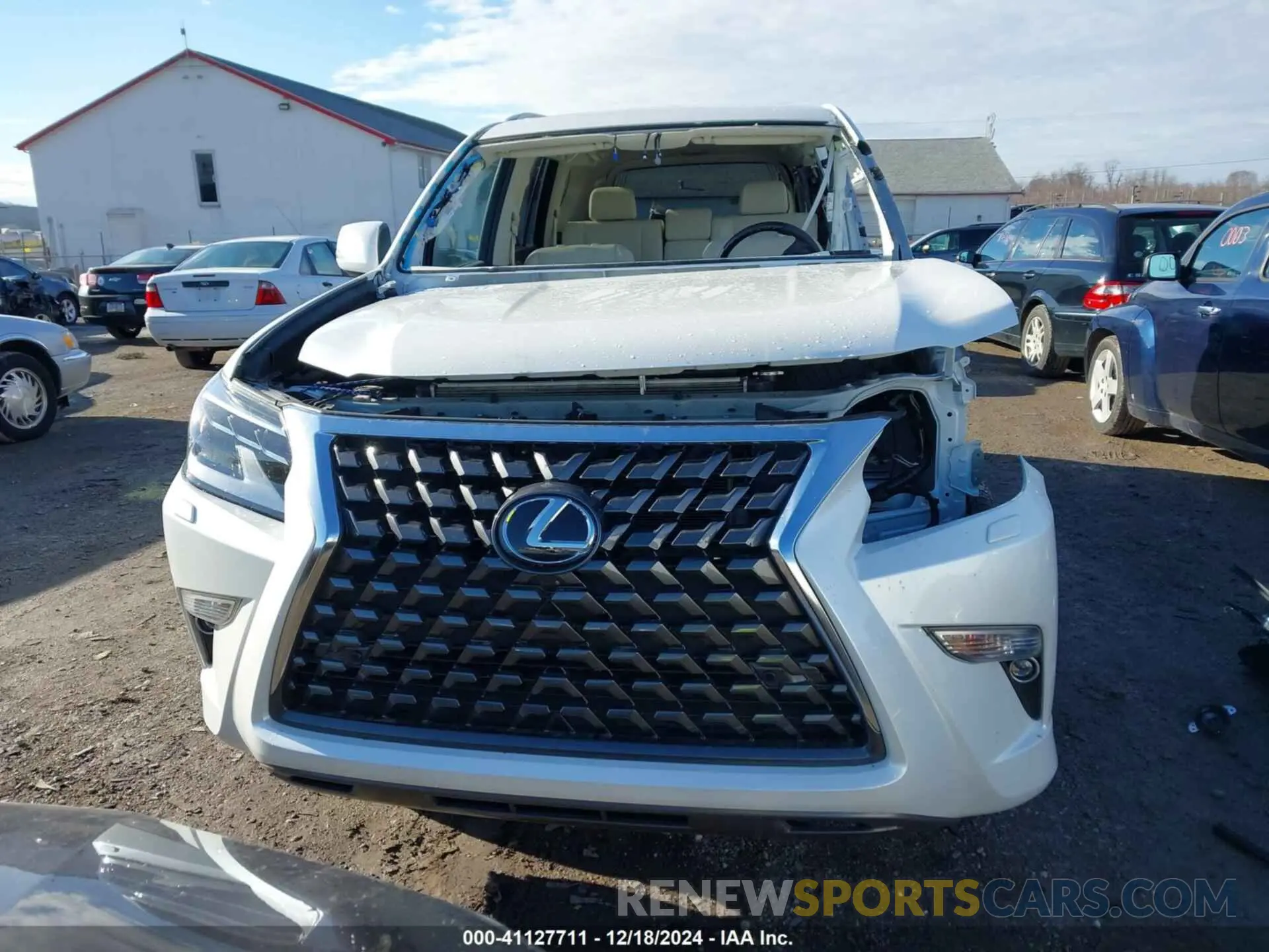 13 fotografías del automóvil dañado JTJAM7BX8P5377942 LEXUS GX 460 2023