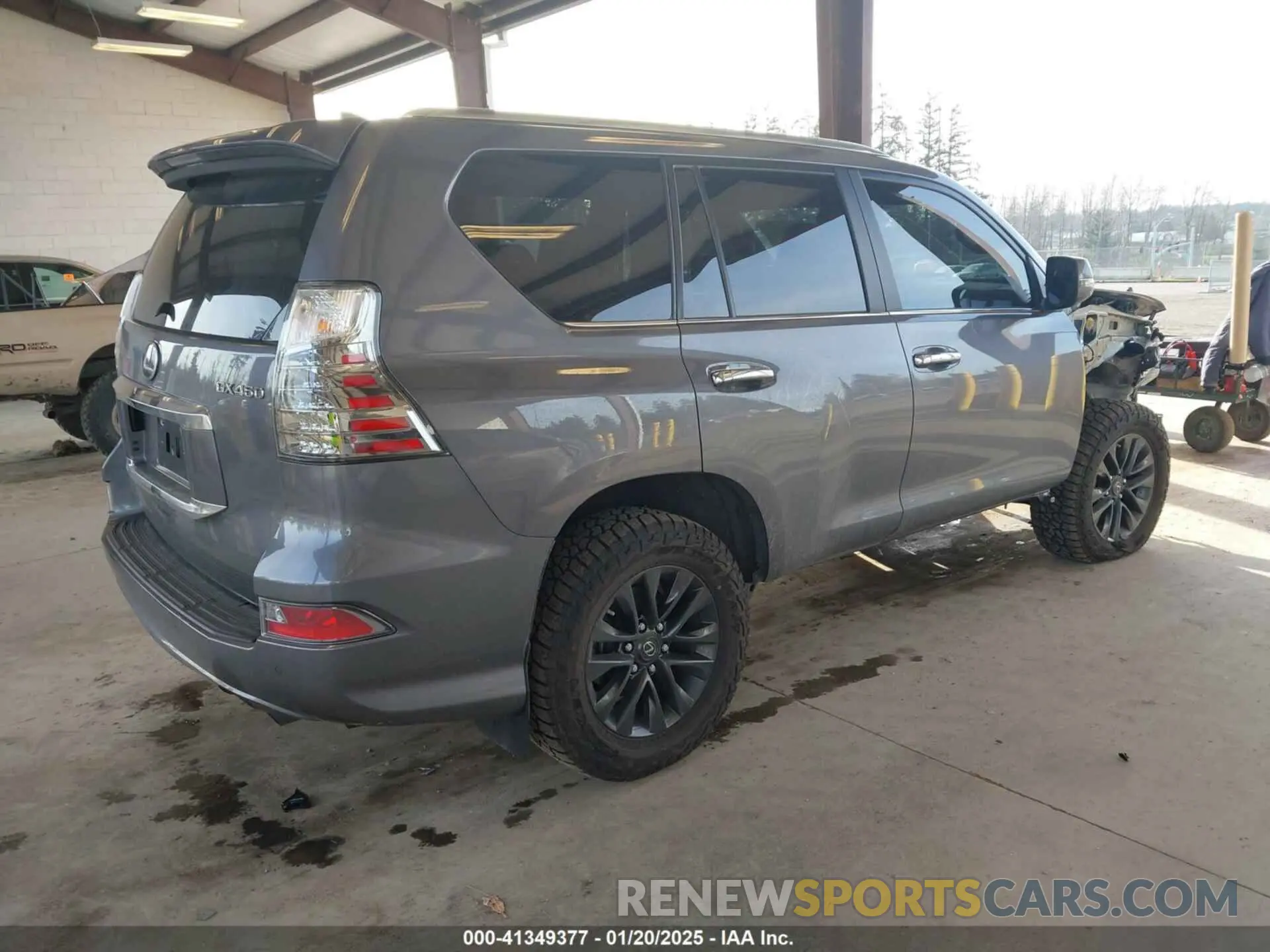 4 fotografías del automóvil dañado JTJAM7BX9P5349728 LEXUS GX 460 2023