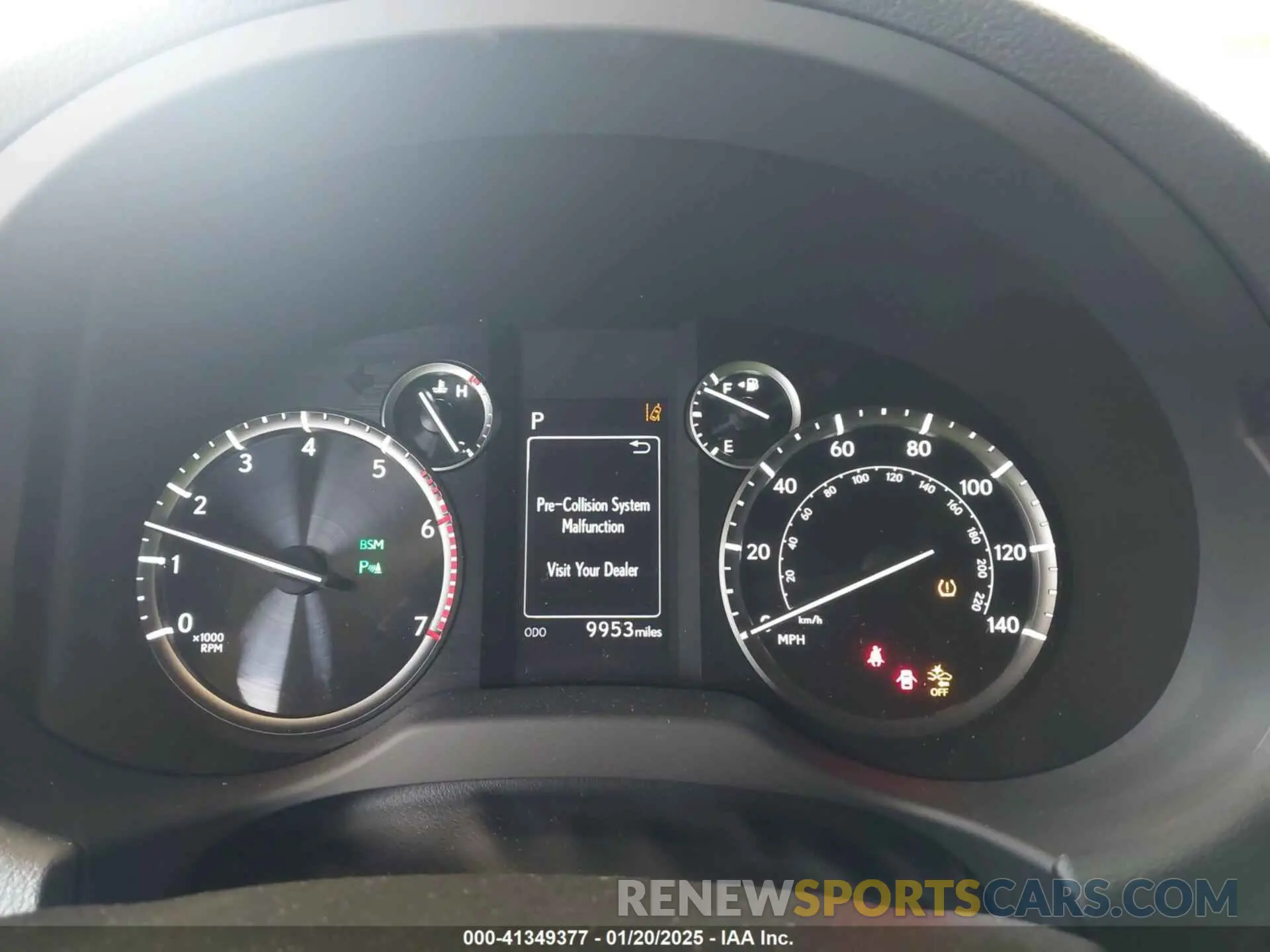 7 fotografías del automóvil dañado JTJAM7BX9P5349728 LEXUS GX 460 2023