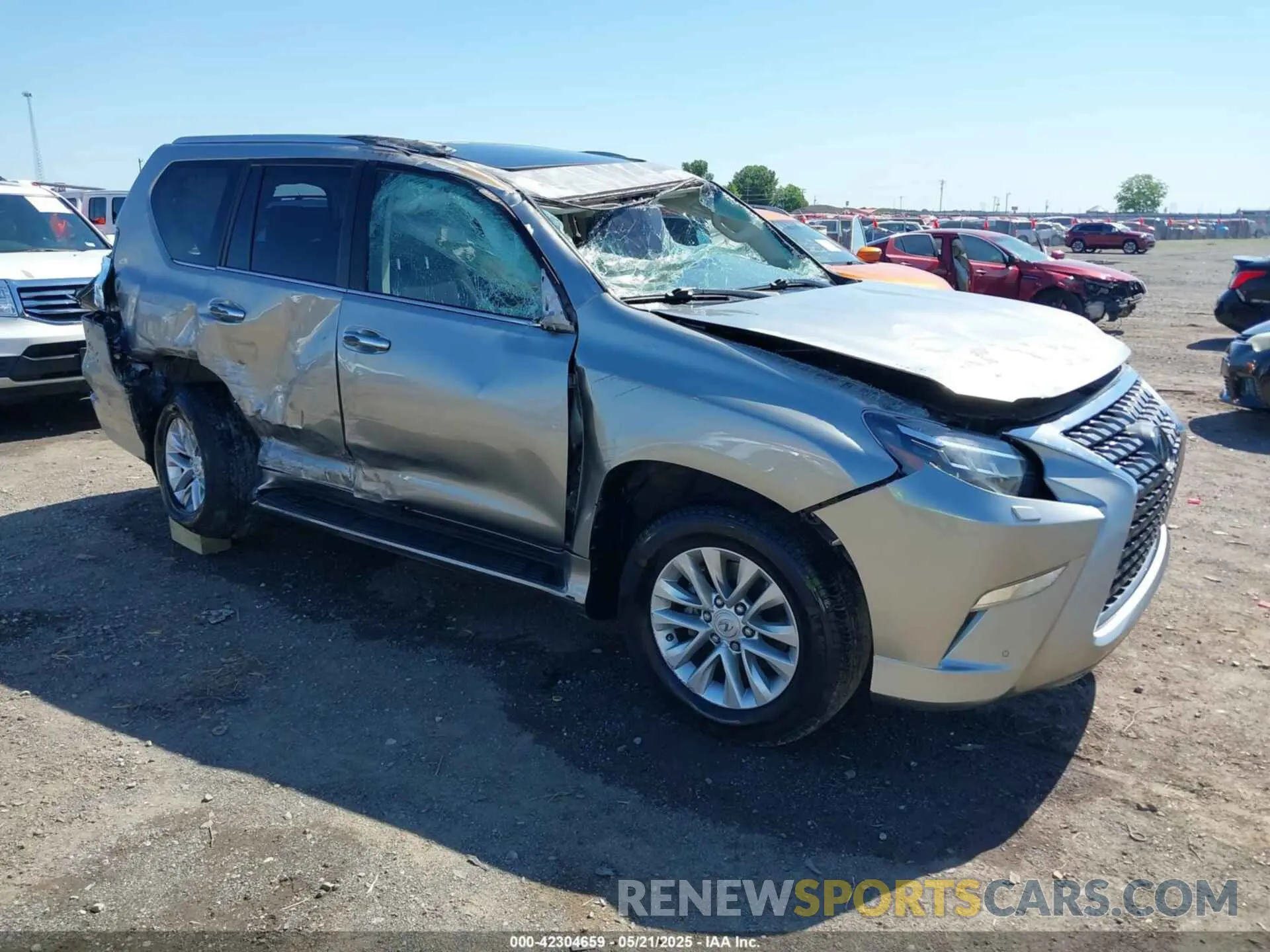 1 fotografías del automóvil dañado JTJAM7BX9P5355304 LEXUS GX 460 2023