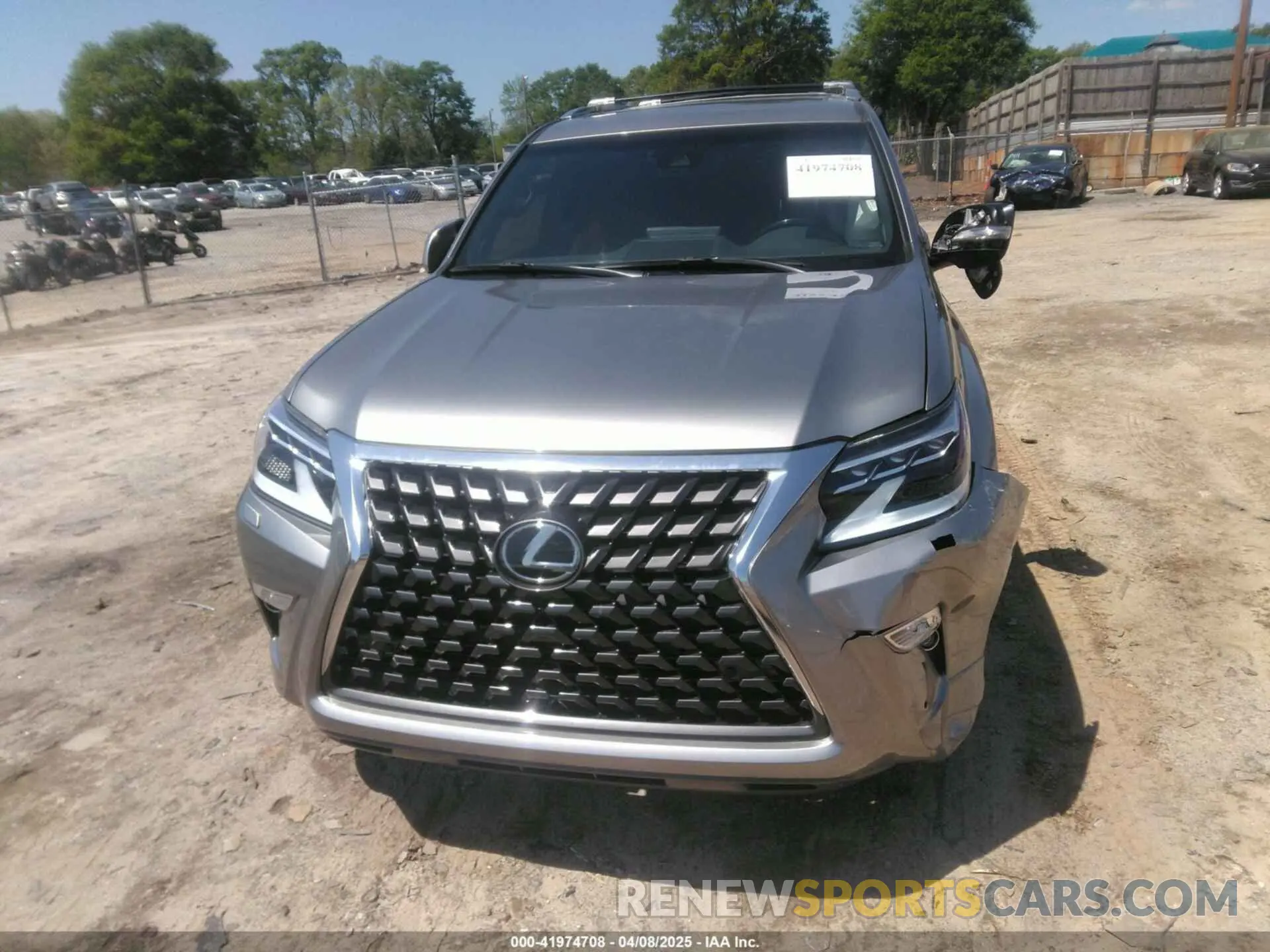 12 fotografías del automóvil dañado JTJAM7BX9P5357070 LEXUS GX 460 2023