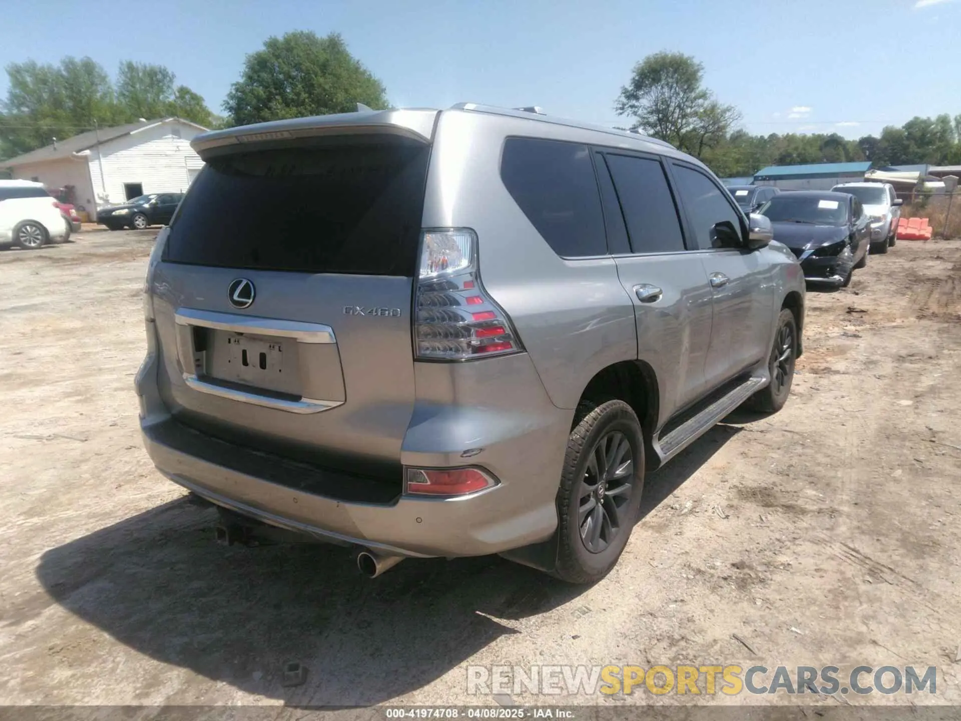 4 fotografías del automóvil dañado JTJAM7BX9P5357070 LEXUS GX 460 2023