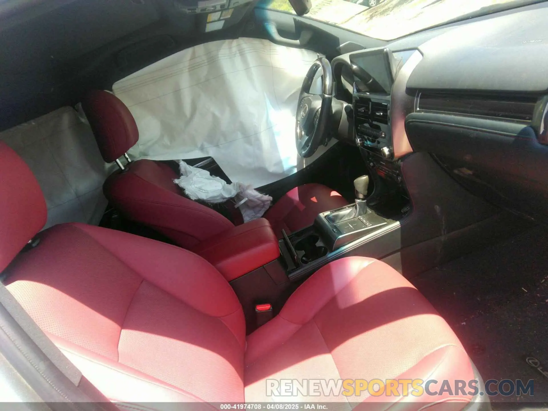 5 fotografías del automóvil dañado JTJAM7BX9P5357070 LEXUS GX 460 2023