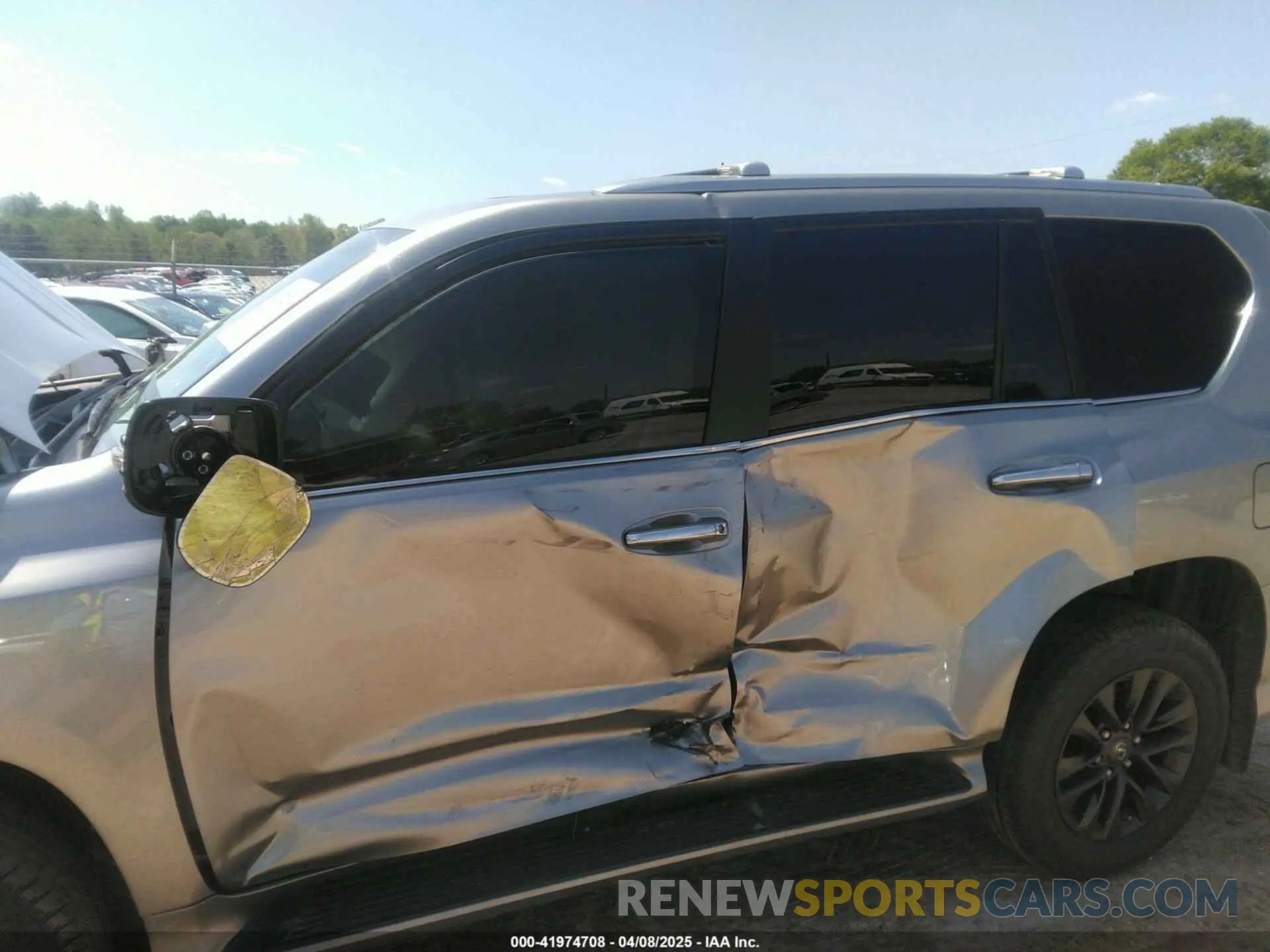 6 fotografías del automóvil dañado JTJAM7BX9P5357070 LEXUS GX 460 2023