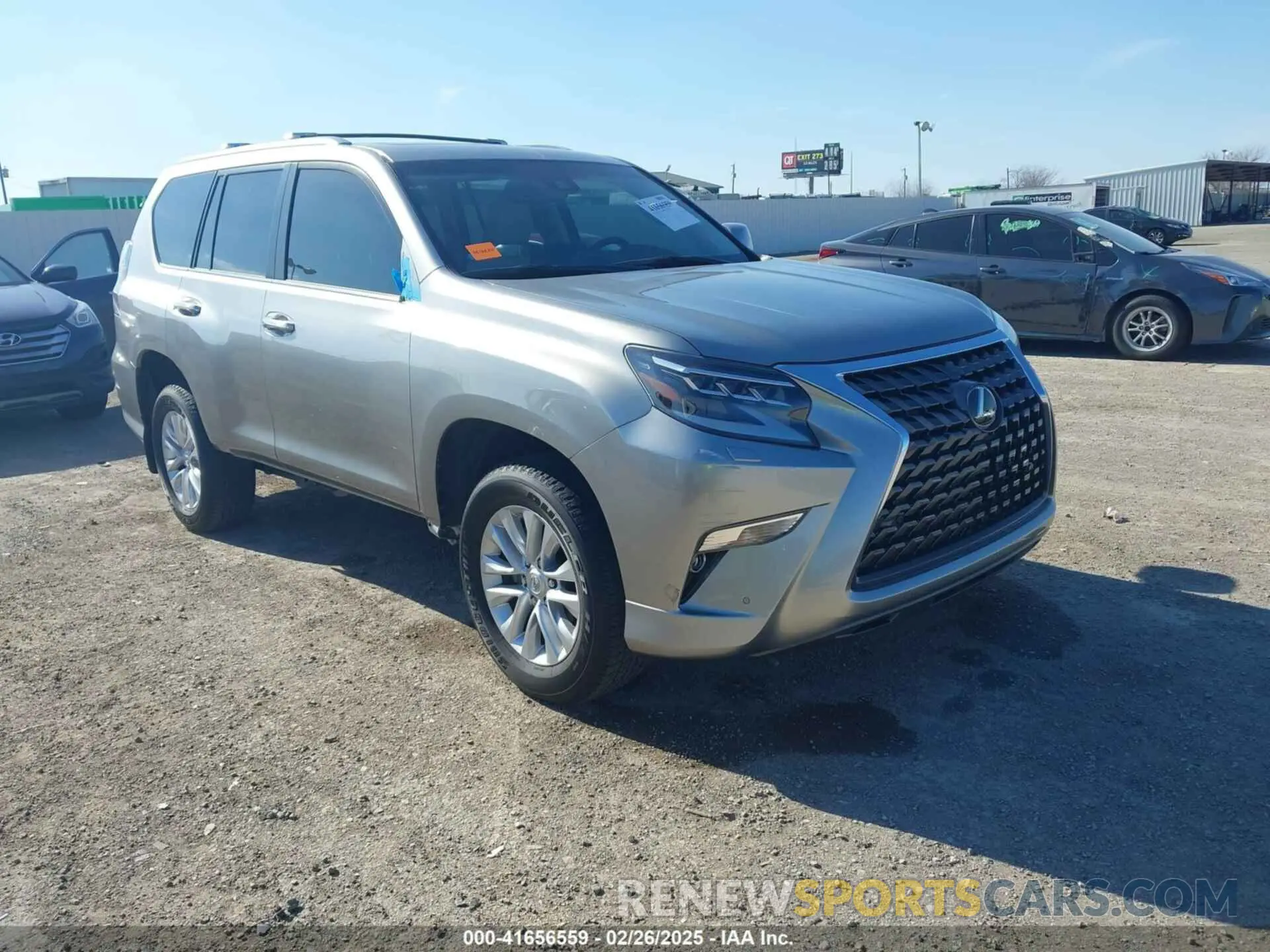 1 fotografías del automóvil dañado JTJAM7BX9P5358476 LEXUS GX 460 2023