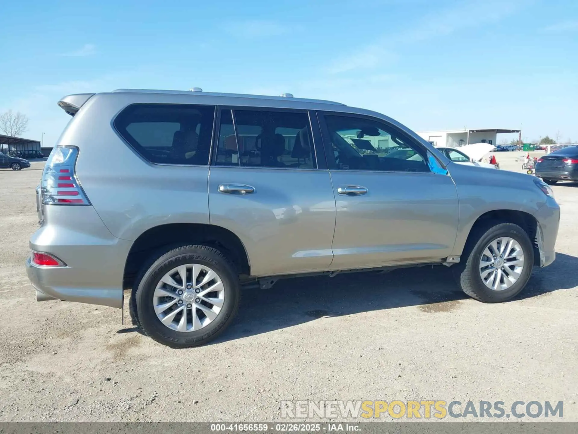 6 fotografías del automóvil dañado JTJAM7BX9P5358476 LEXUS GX 460 2023