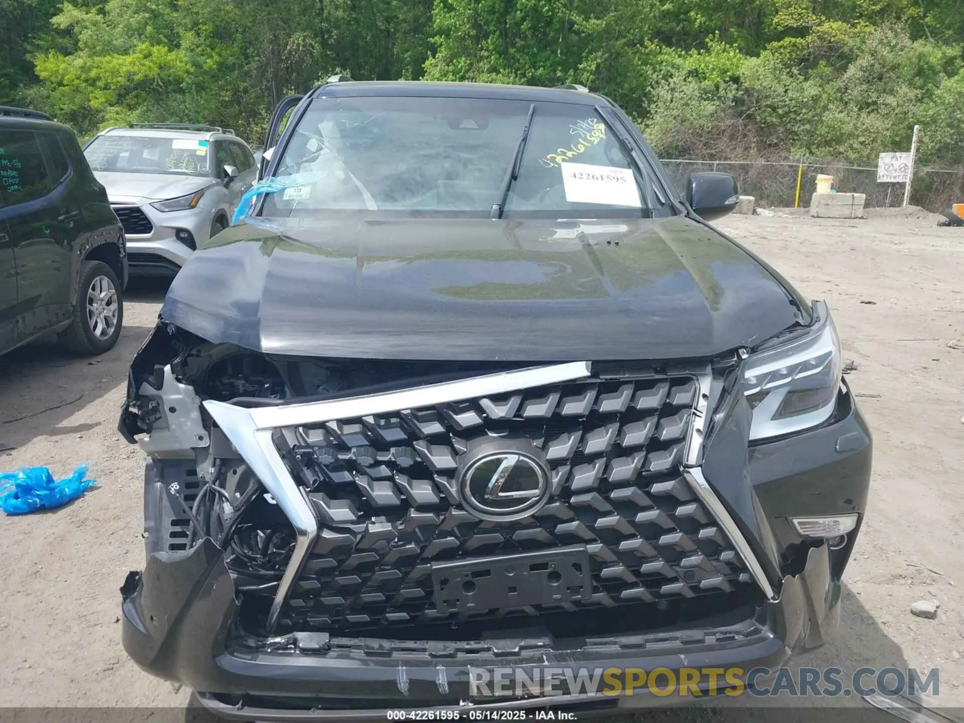 11 fotografías del automóvil dañado JTJAM7BXXP5370510 LEXUS GX 460 2023