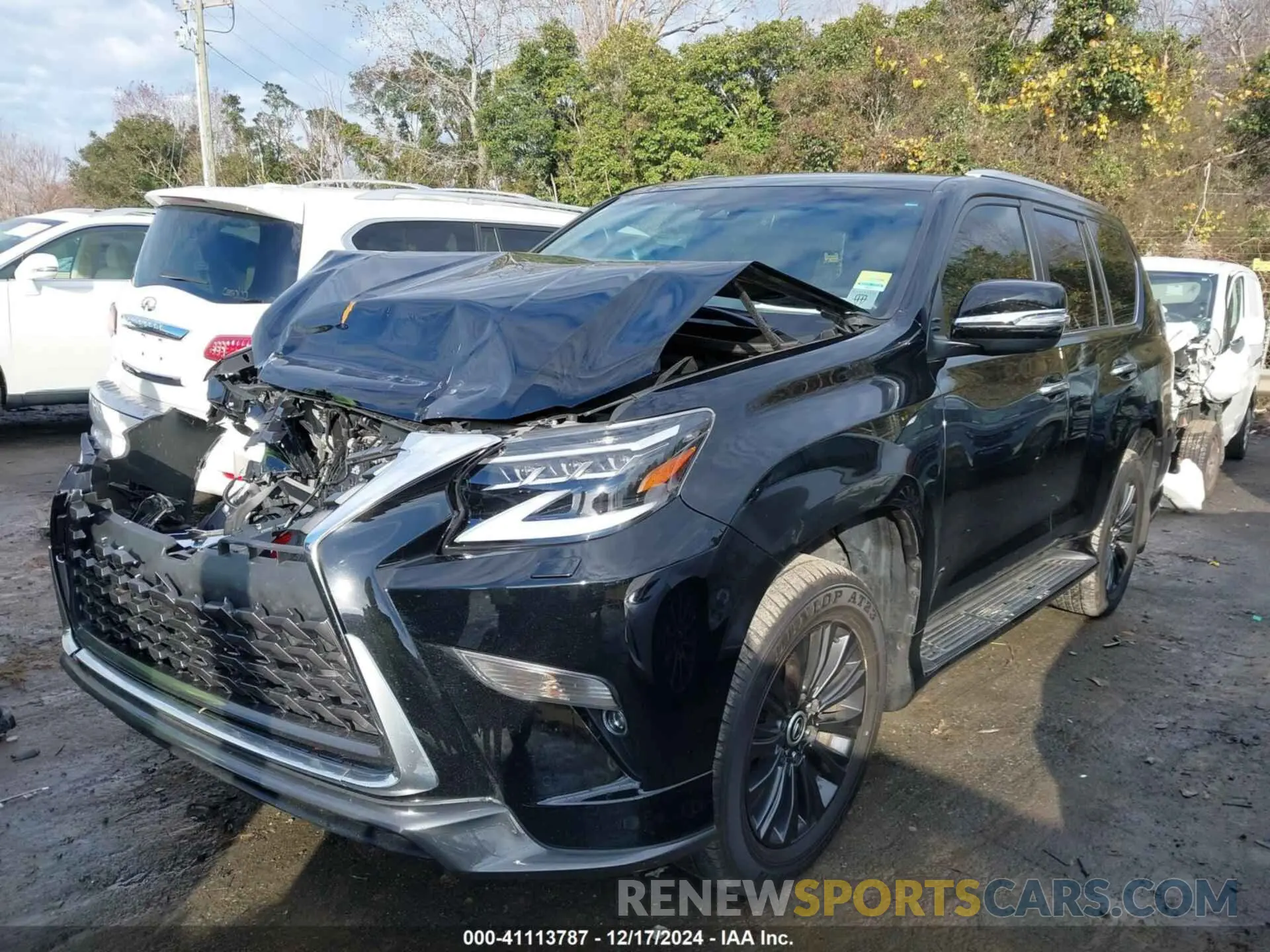 2 fotografías del automóvil dañado JTJGM7BX2P5364646 LEXUS GX 460 2023