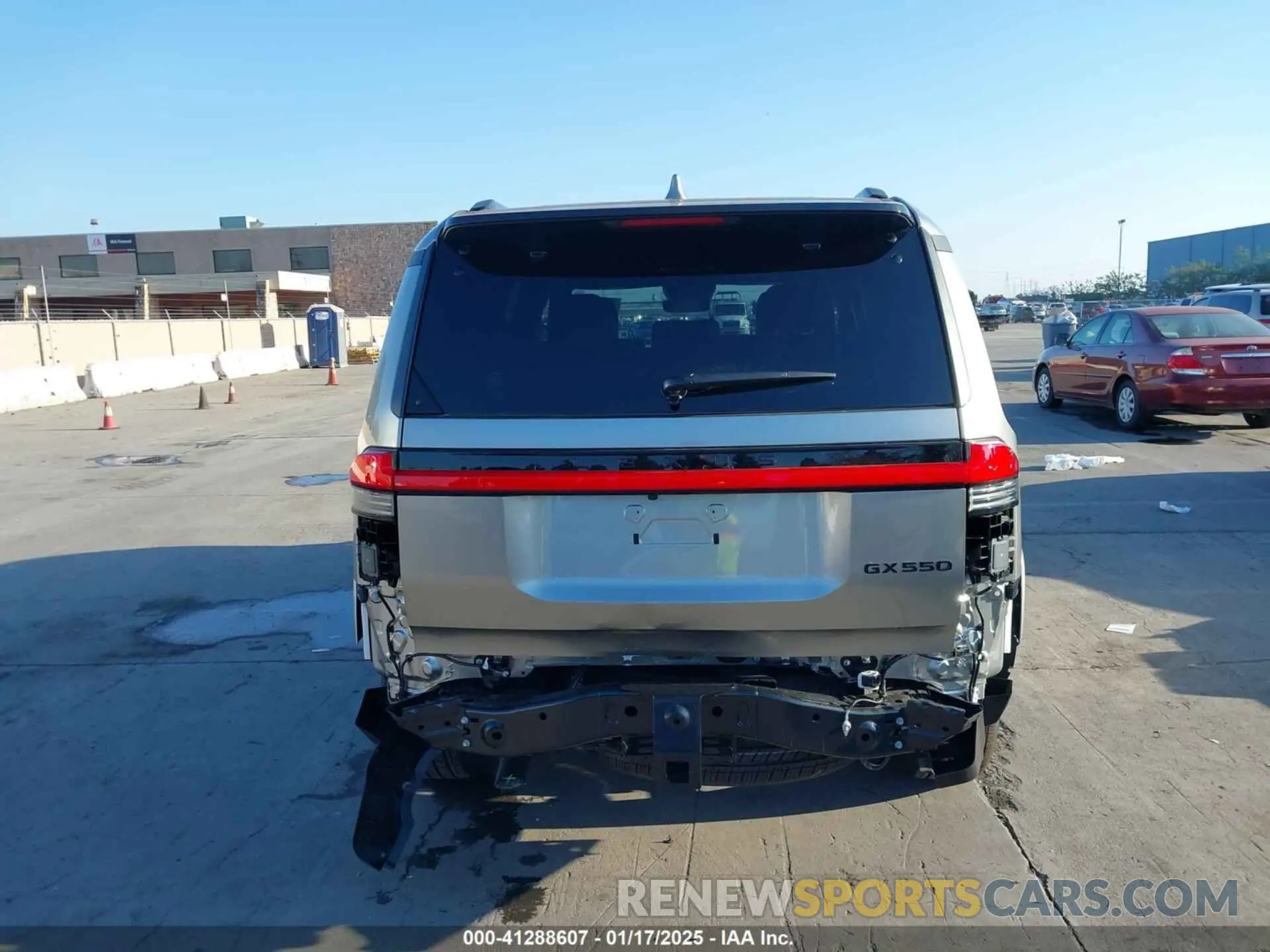 17 fotografías del automóvil dañado JTJTBCDX5R5025053 LEXUS GX 550 2024