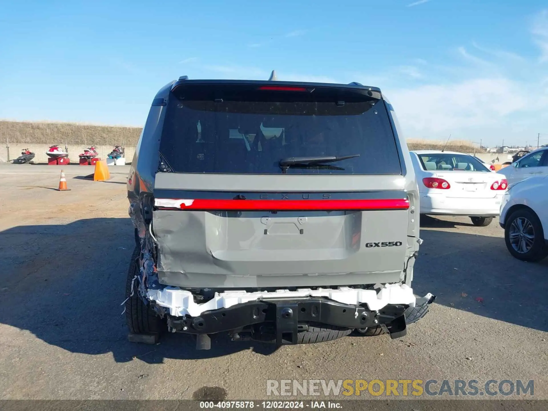 17 fotografías del automóvil dañado JTJVBCDX4R5015803 LEXUS GX 550 2024