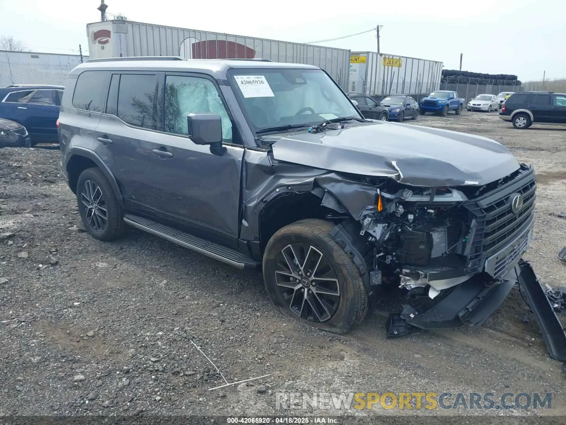 1 fotografías del automóvil dañado JTJTBCDX4S5039077 LEXUS GX 550 2025