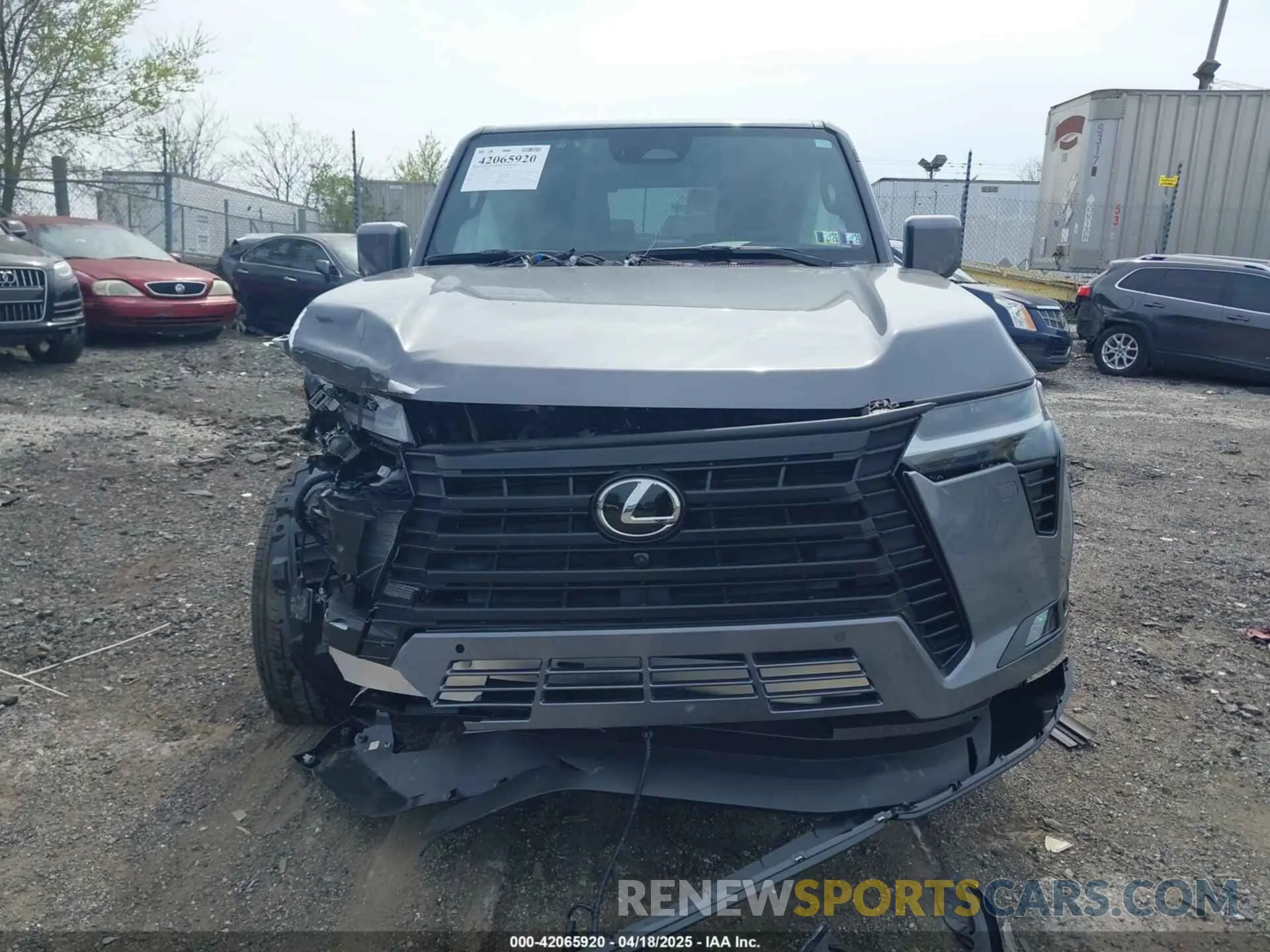10 fotografías del automóvil dañado JTJTBCDX4S5039077 LEXUS GX 550 2025